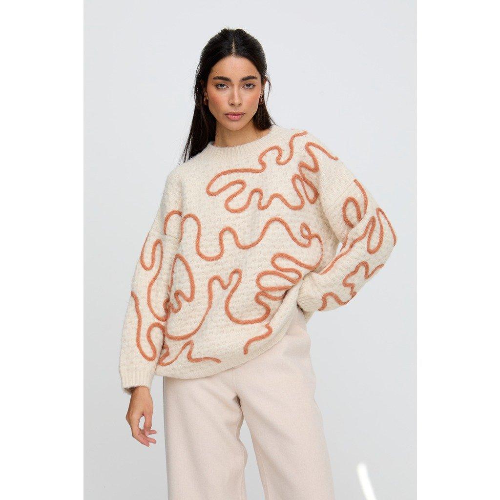 Cream - Raffya - Raffya Elton Jumpr Ld61 - 2