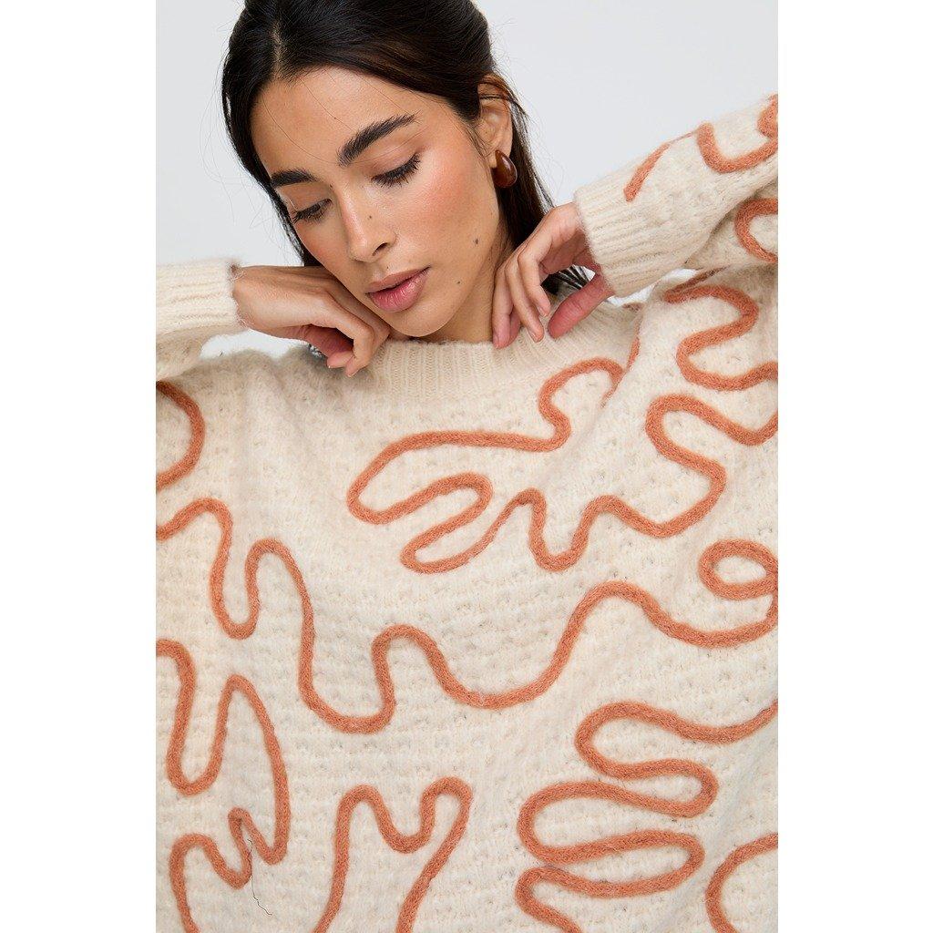 Cream - Raffya - Raffya Elton Jumpr Ld61 - 3