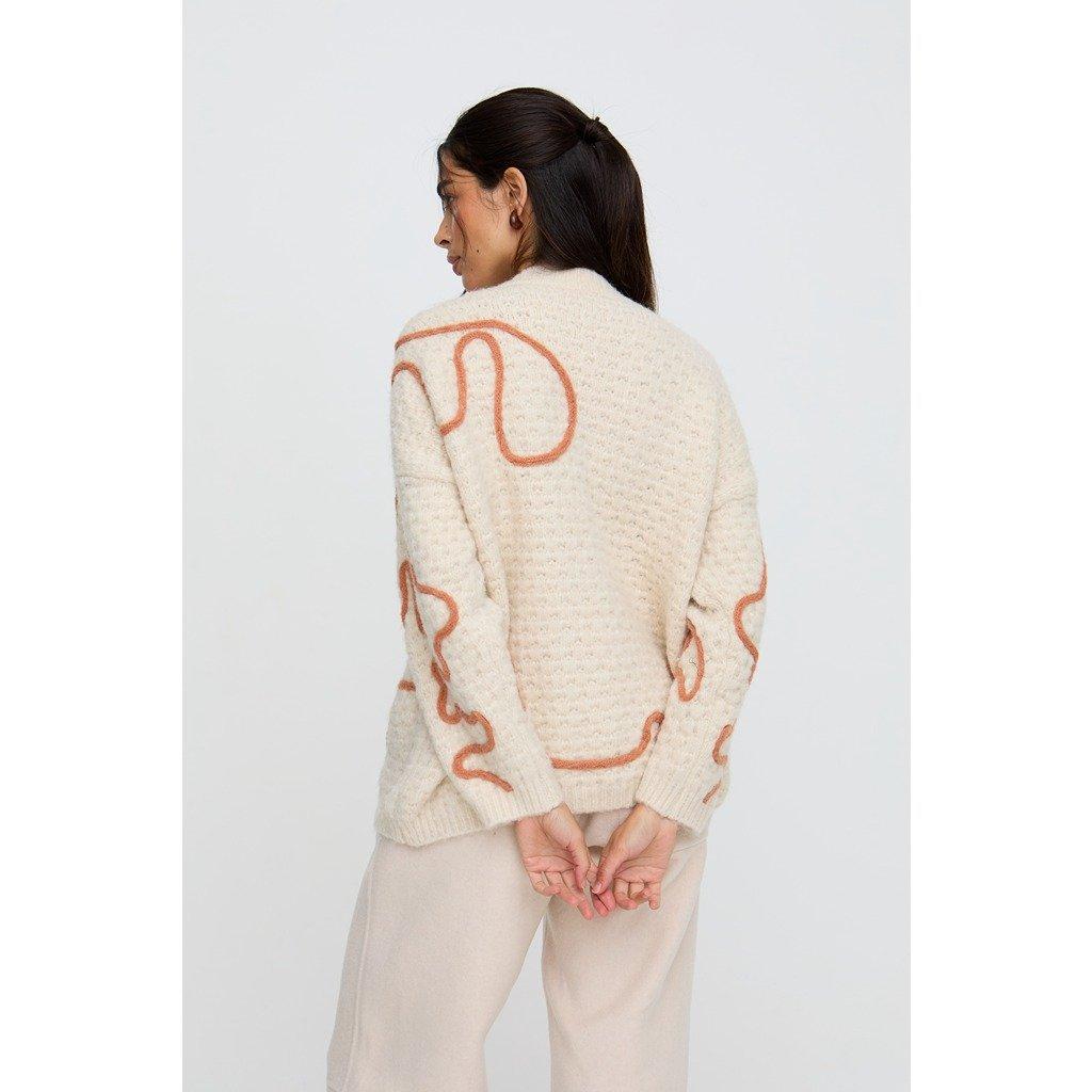 Cream - Raffya - Raffya Elton Jumpr Ld61 - 4