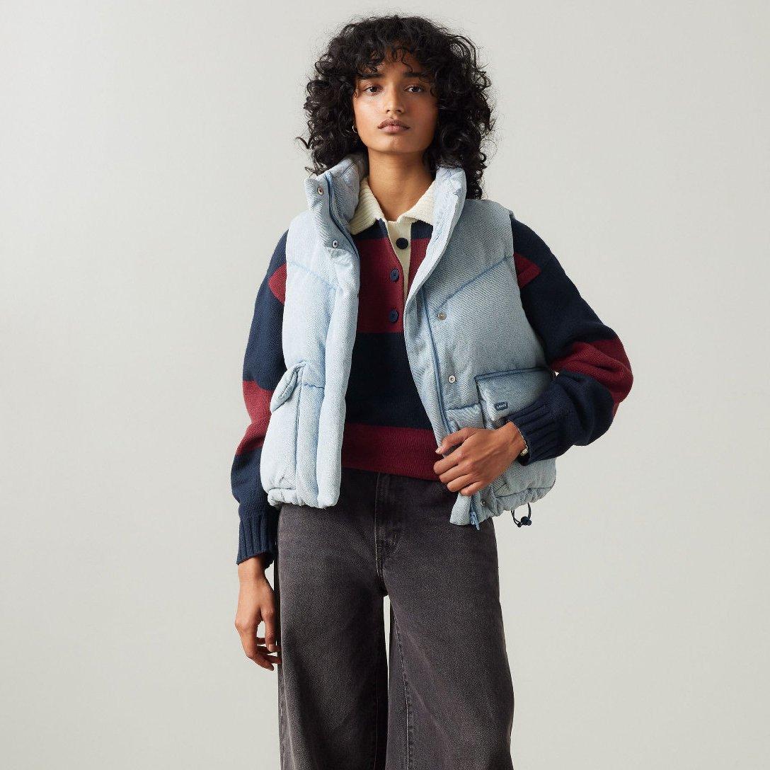 Celebr T Mmnt - Levis - Levis Western Bubble Vest Anthracite - 2