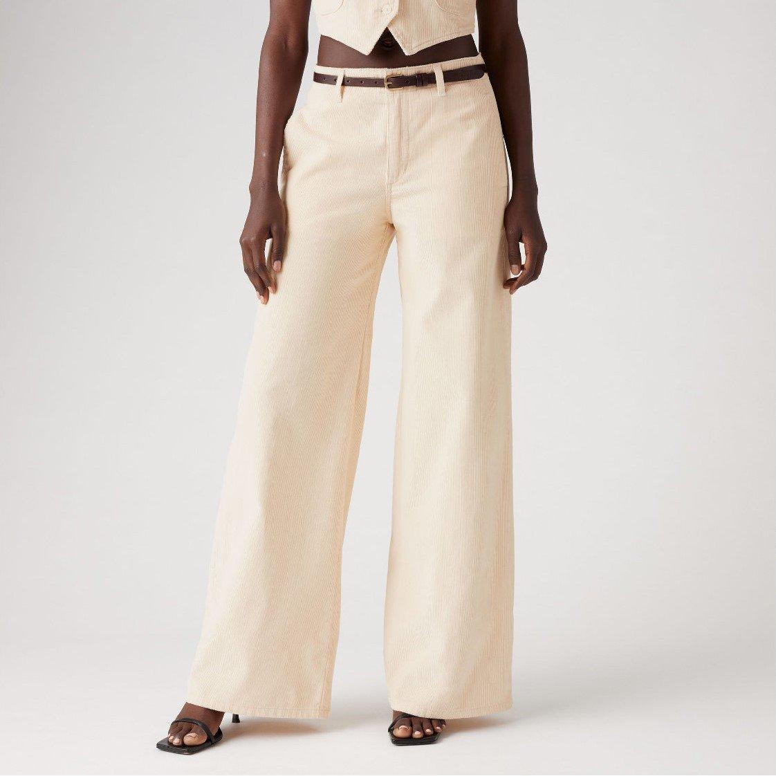 White Swan - Levis - Women's Chino Wide Leg Jeans - 2