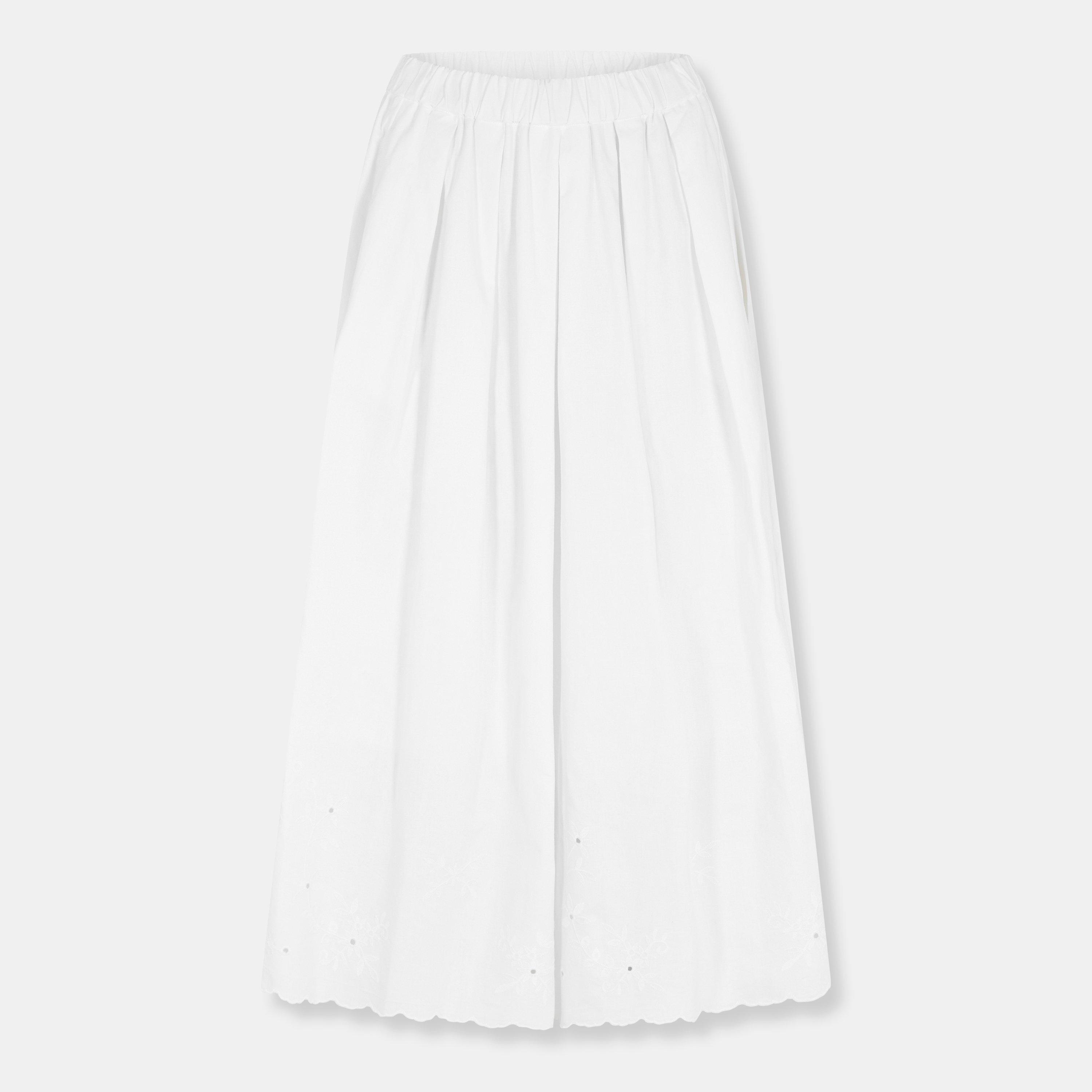 White - Weekend Max Mara - Women's Pio Midi Skirt - 1