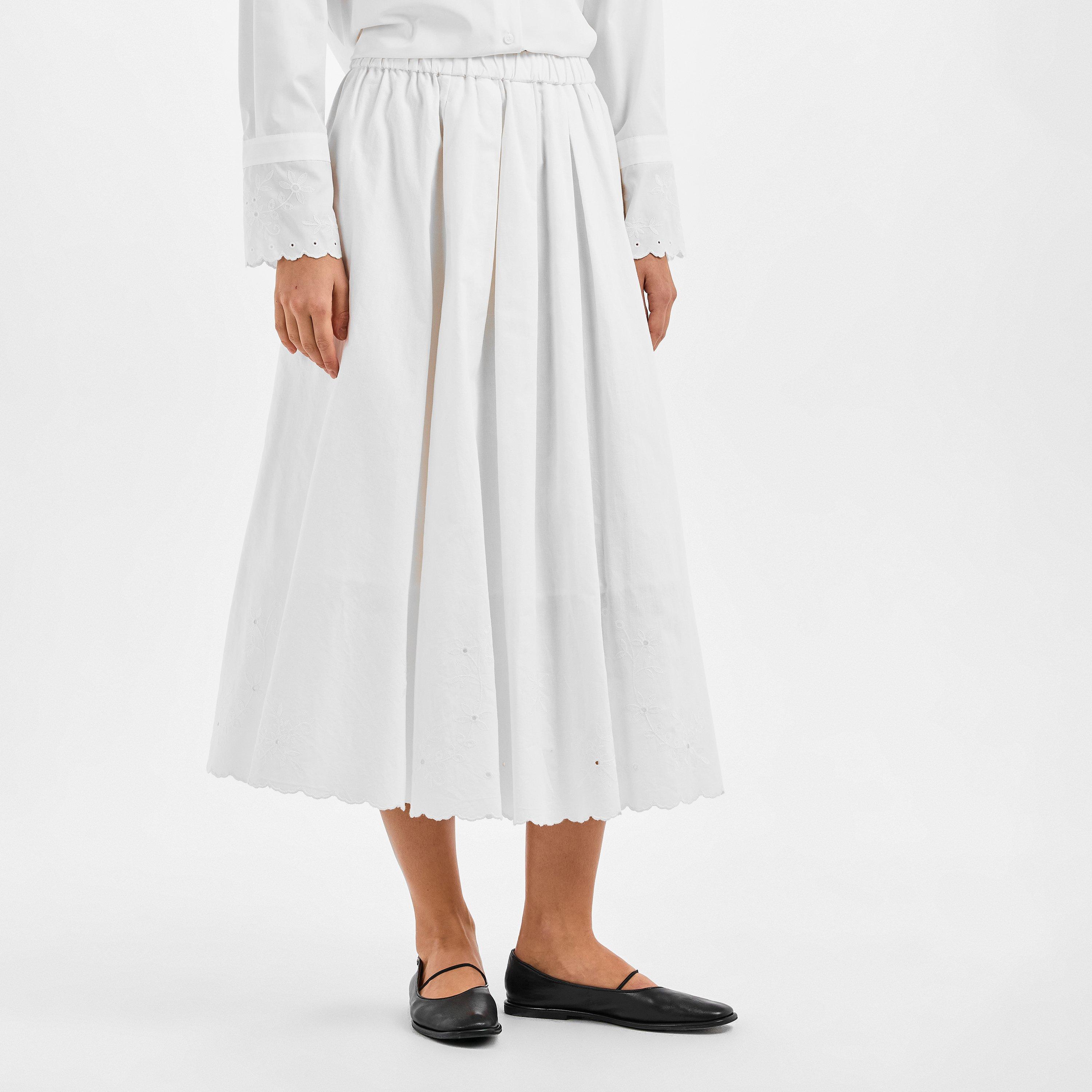 White - Weekend Max Mara - Women's Pio Midi Skirt - 3