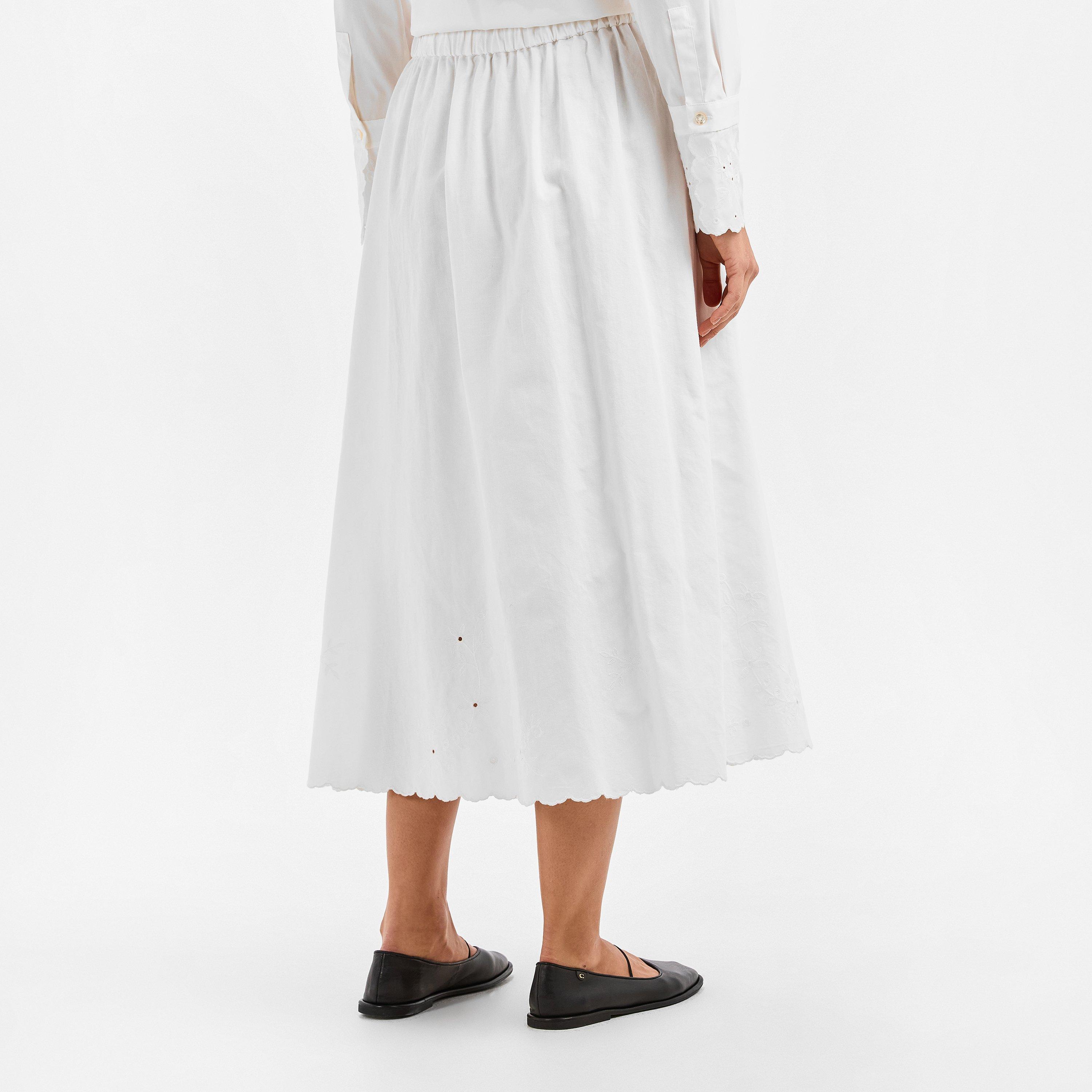 White - Weekend Max Mara - Women's Pio Midi Skirt - 4
