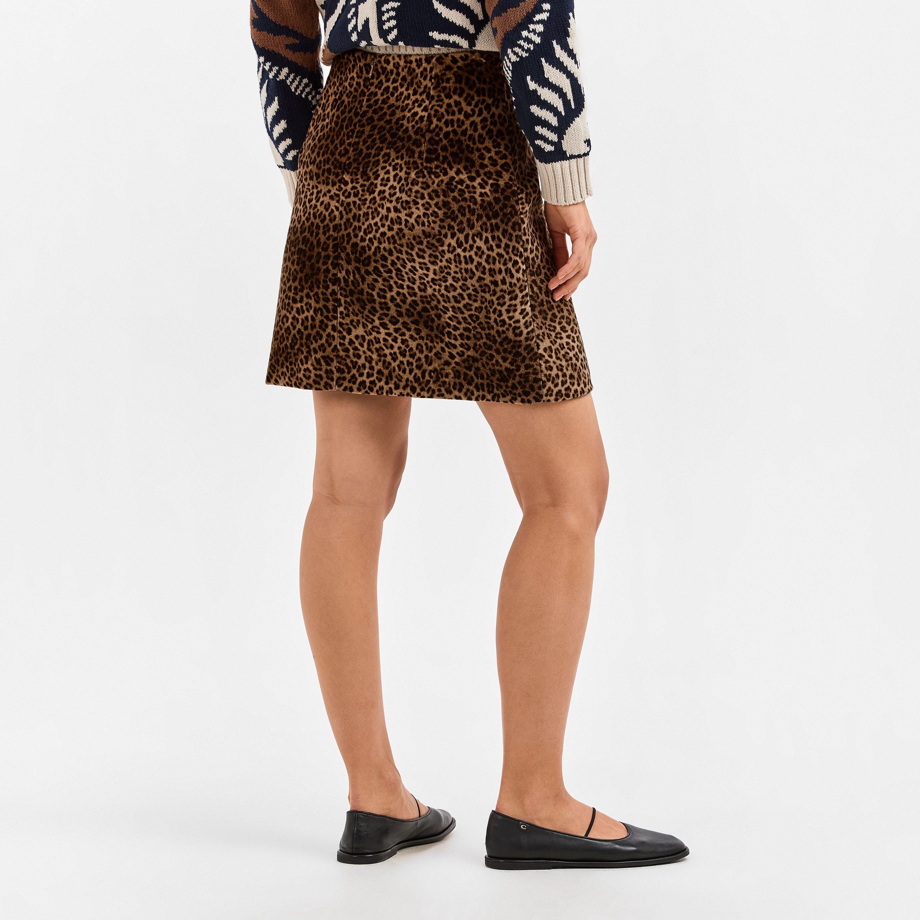 Camel Spotted - Weekend Max Mara - Women's Disco Midi Skirt - 4