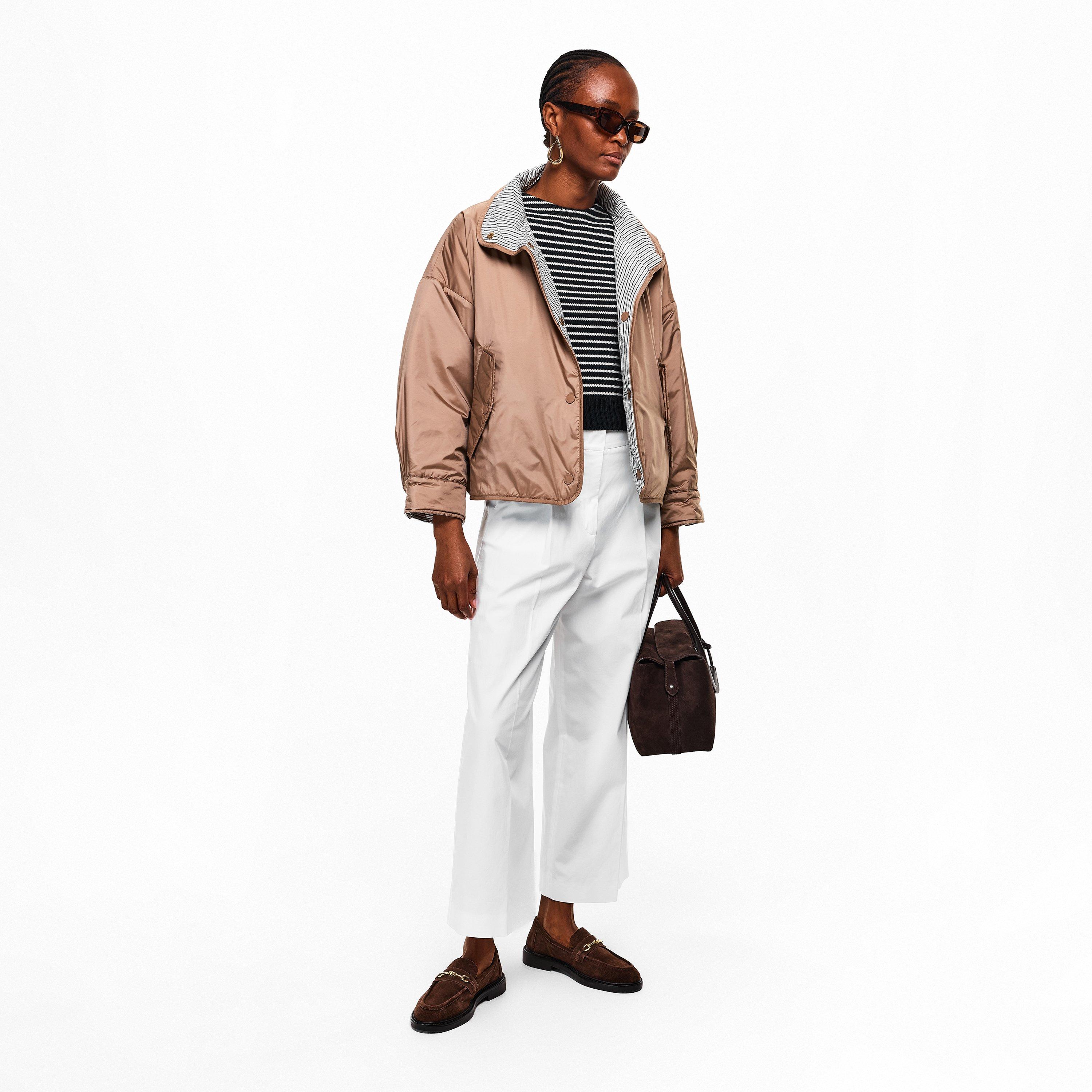 Navy Stripe - Weekend Max Mara - MMW Landa Waistcoat Ld61 - 6