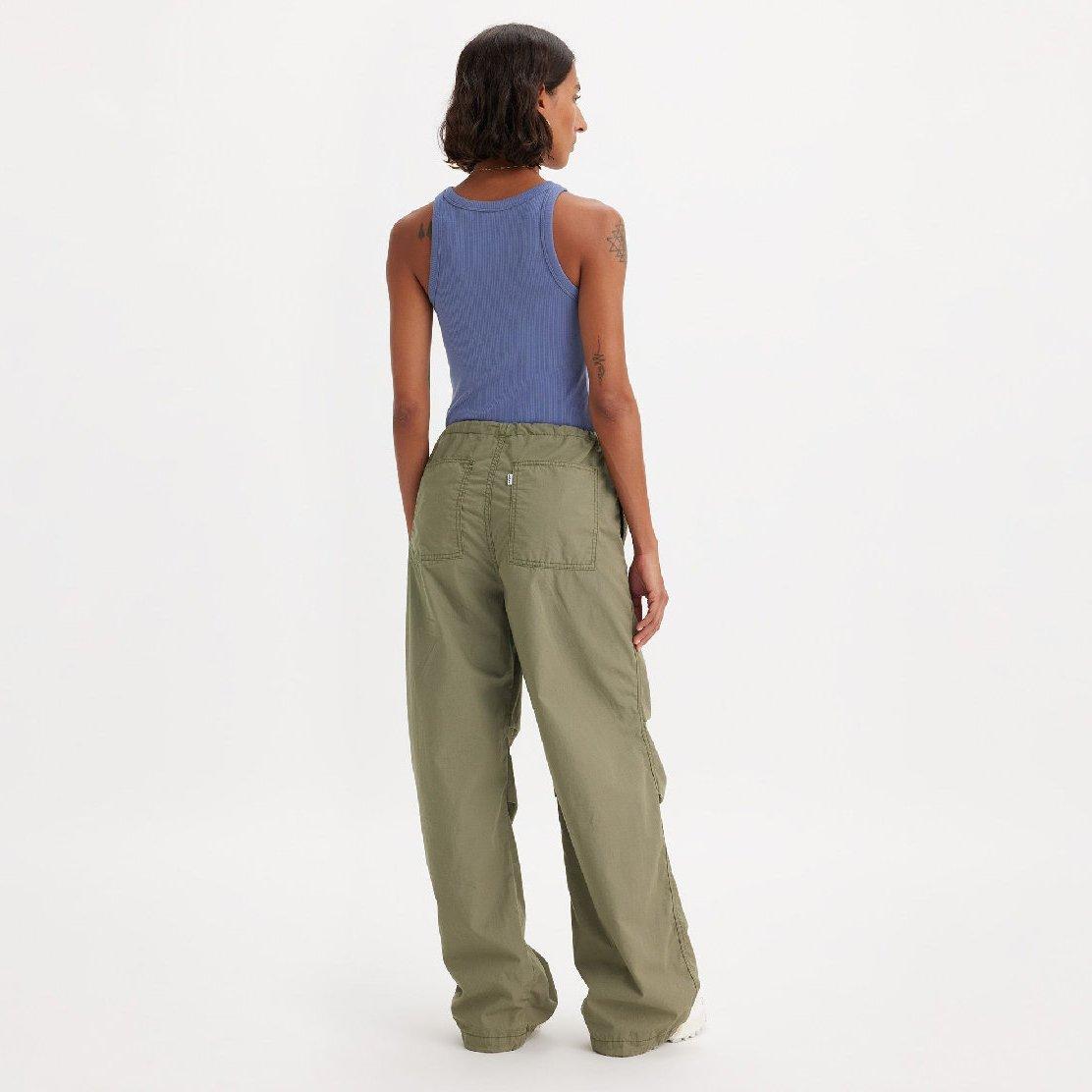 Deep Lichen Grn - Levis - Levis Parachute Pant Ld99 - 3