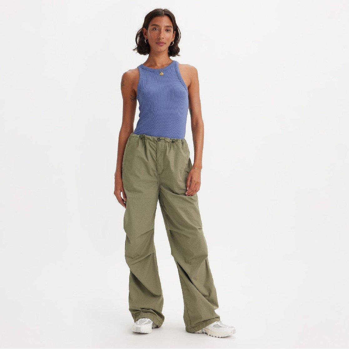 Deep Lichen Grn - Levis - Levis Parachute Pant Ld99 - 4