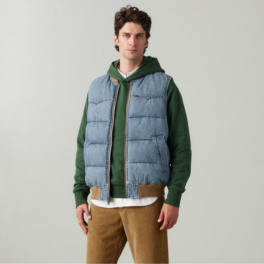 Slightly Sdtrkd - Levis - Levis Wstrn Puff Vst Sn99 - 2