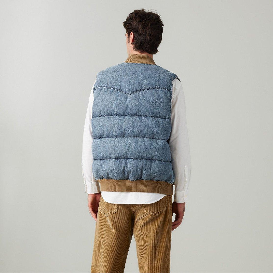 Slightly Sdtrkd - Levis - Levis Wstrn Puff Vst Sn99 - 3