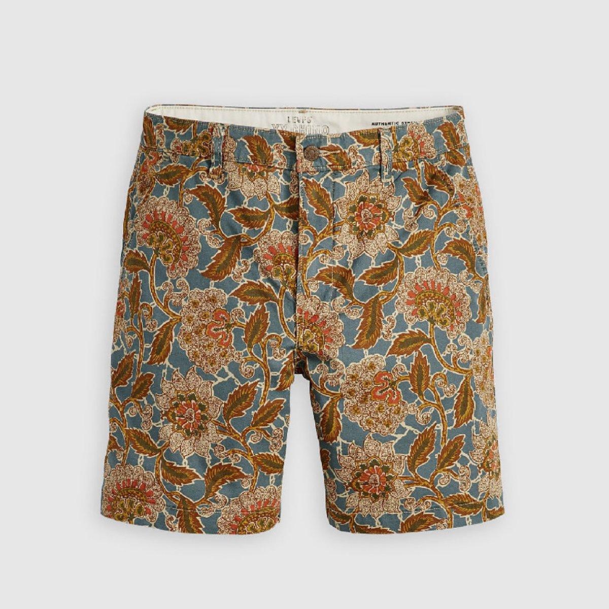 Floral Wht Pepr - Levis - Men's Chino Shorts - 1
