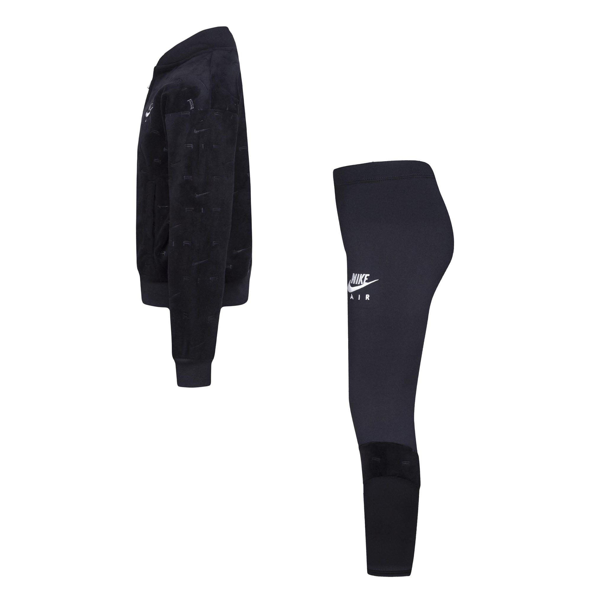 Black - Nike - Air Velour Leggings Set - 2