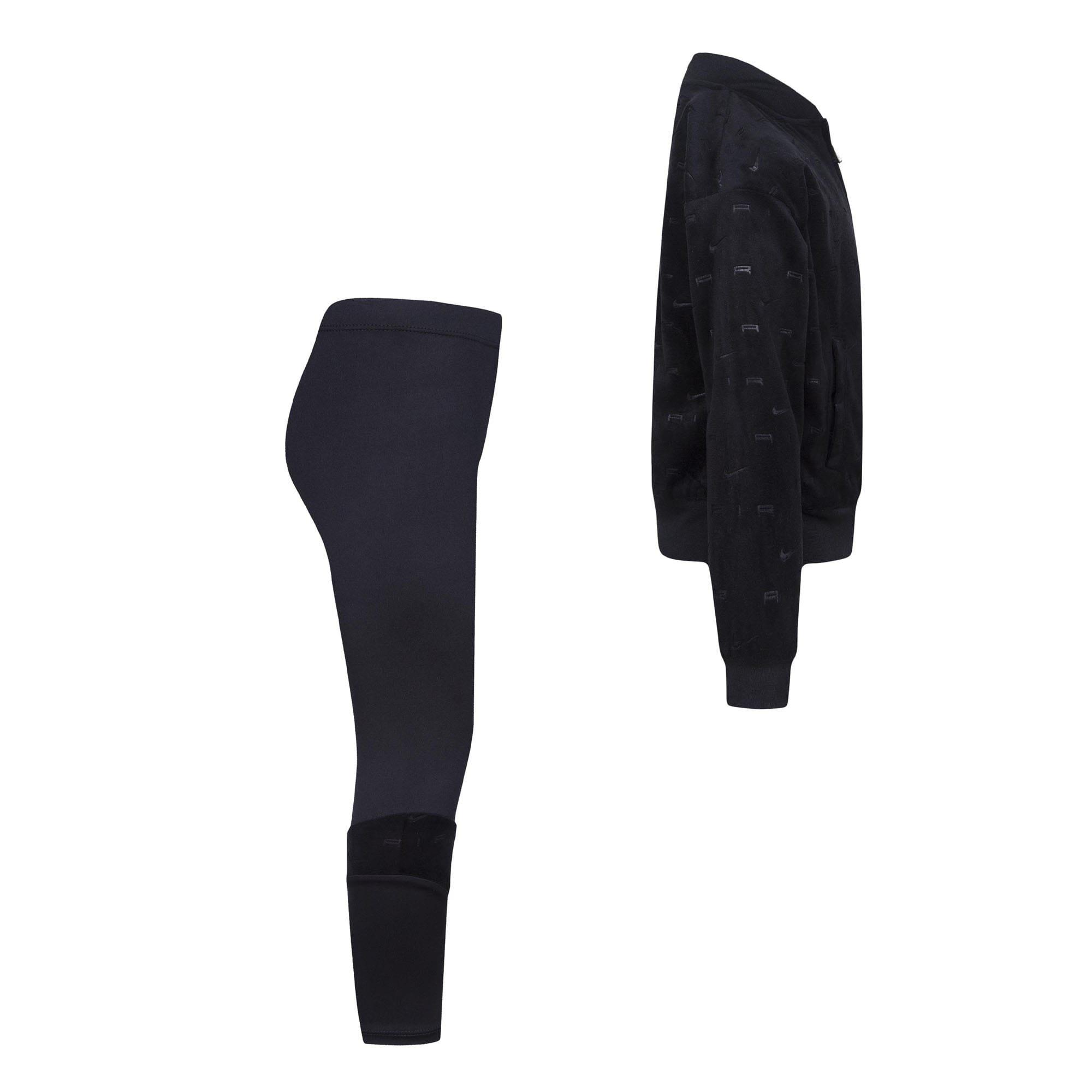 Black - Nike - Air Velour Leggings Set - 3