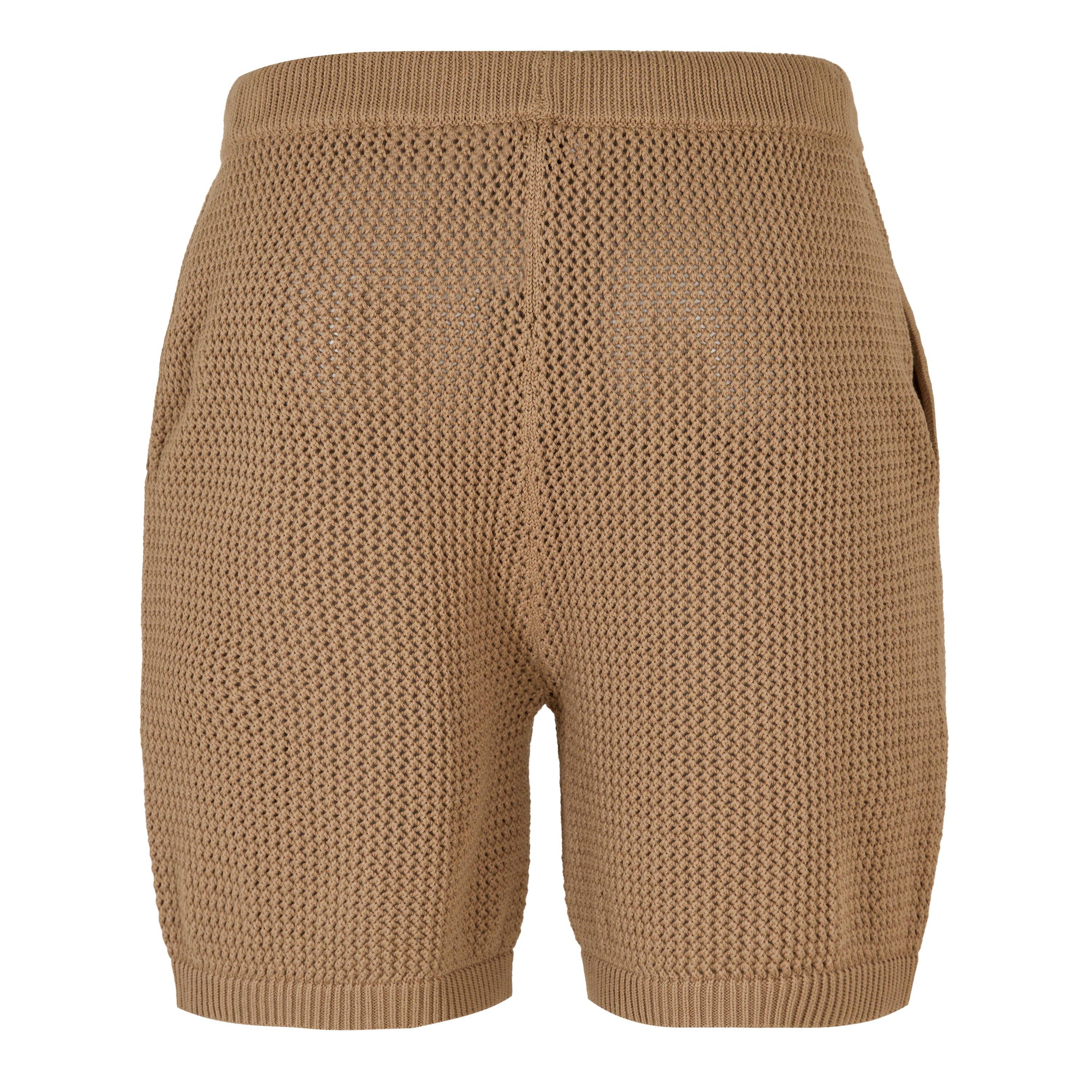 Mocha - BELIER - Men's Knitted Shorts - 2