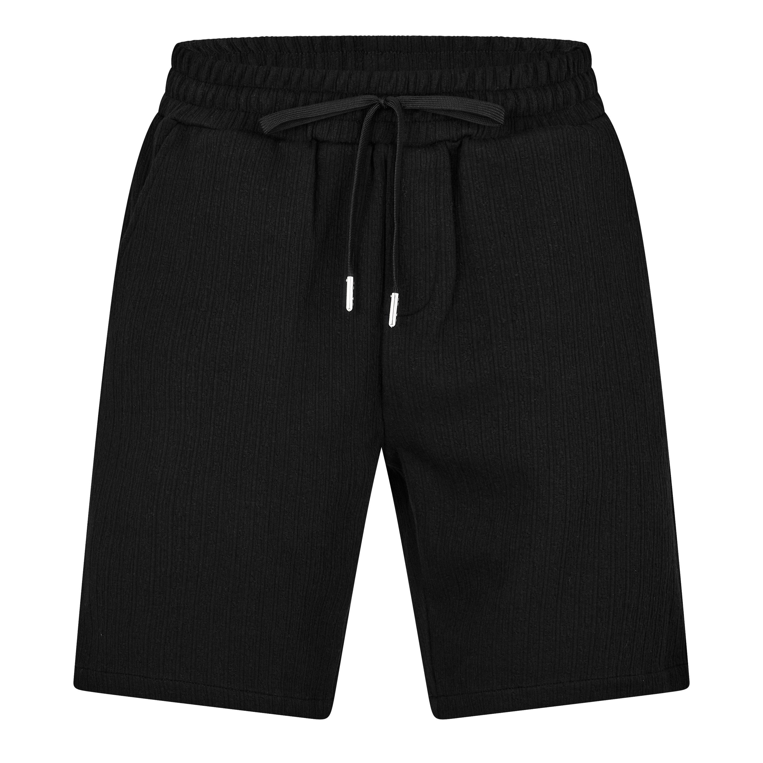 Black - BELIER - BELIER Texturd Short Sn62 - 1