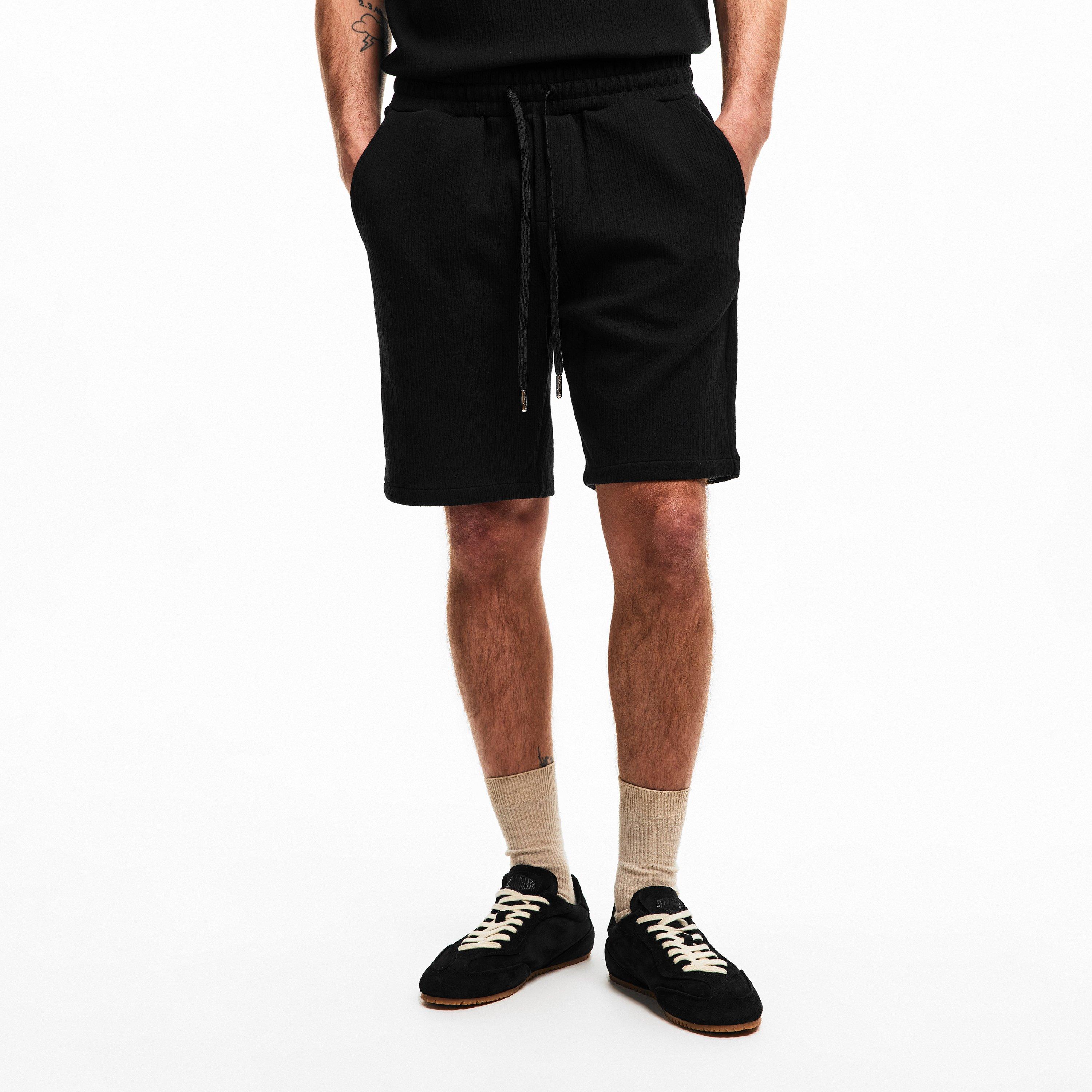 Black - BELIER - BELIER Texturd Short Sn62 - 3