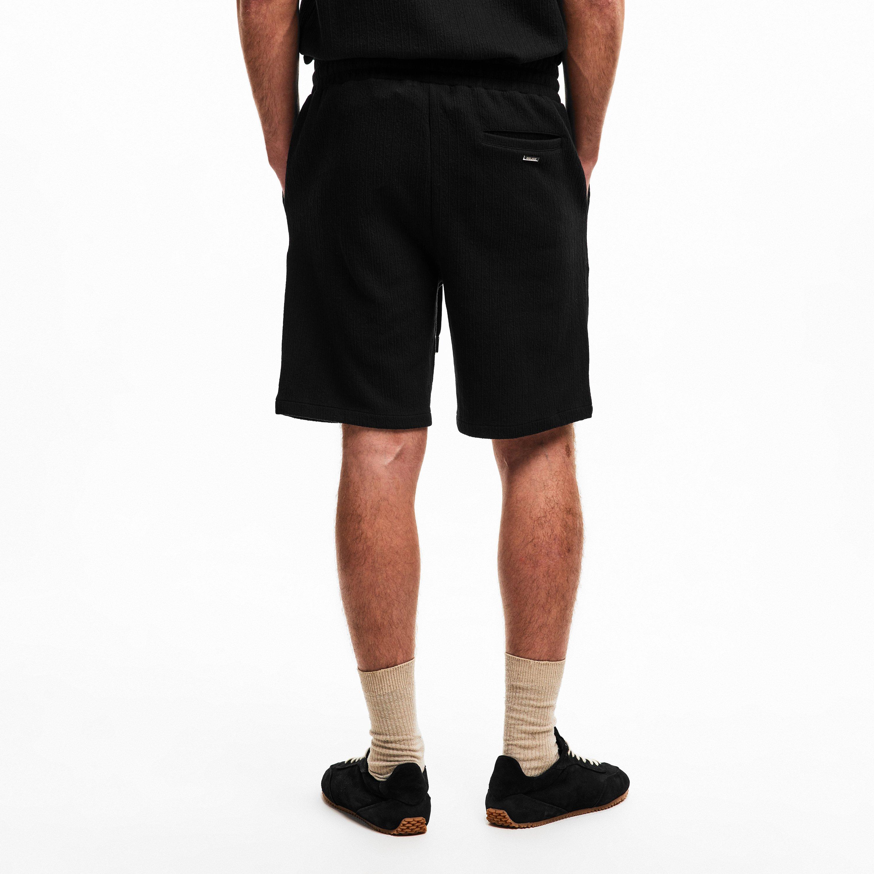 Black - BELIER - BELIER Texturd Short Sn62 - 4