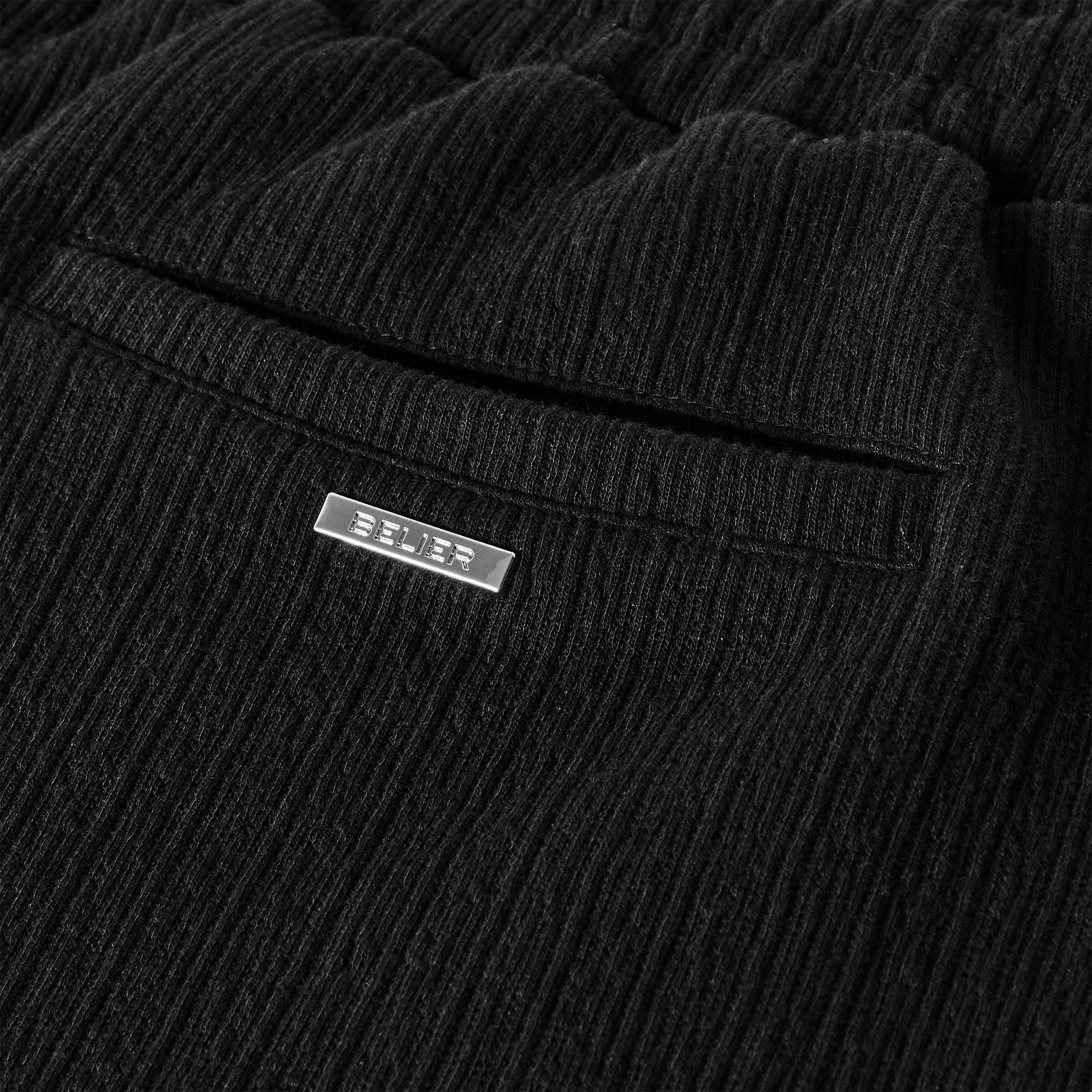 Black - BELIER - BELIER Texturd Short Sn62 - 5