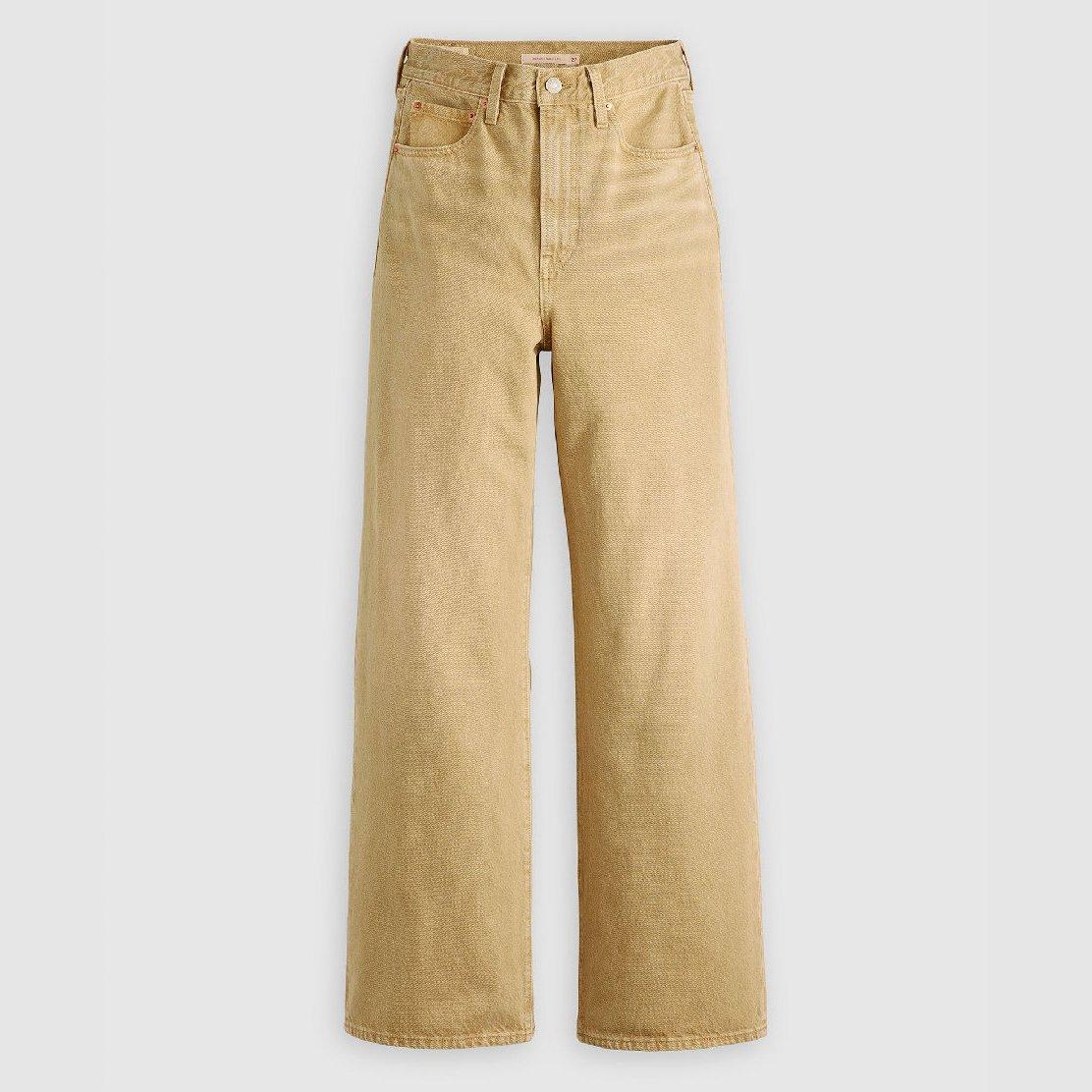 Scrp Travertine - Levis - Women's Ribcge Large Wide Leg Jeans - 1