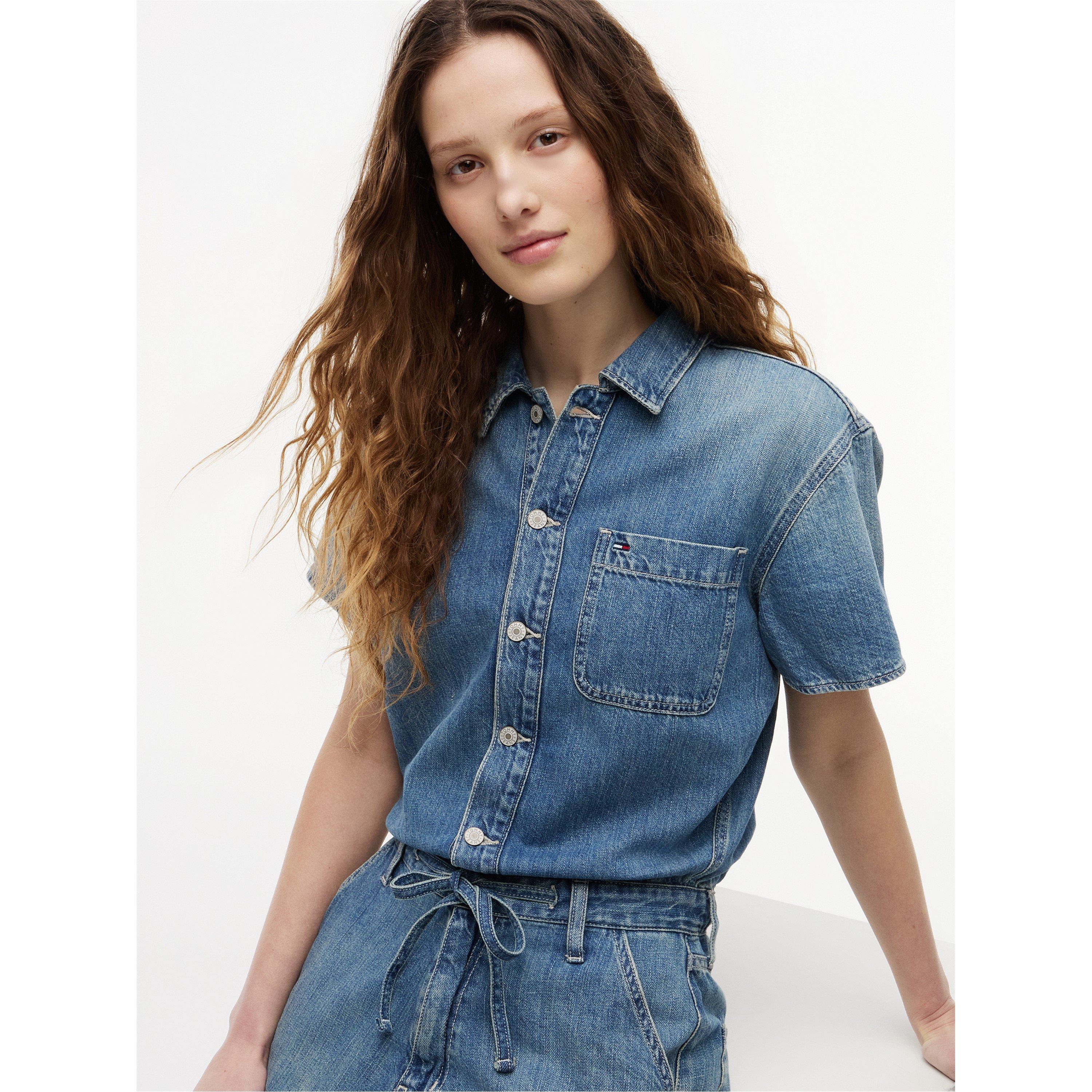Denim Medium - Tommy Jeans - Women's Playsuit - 4