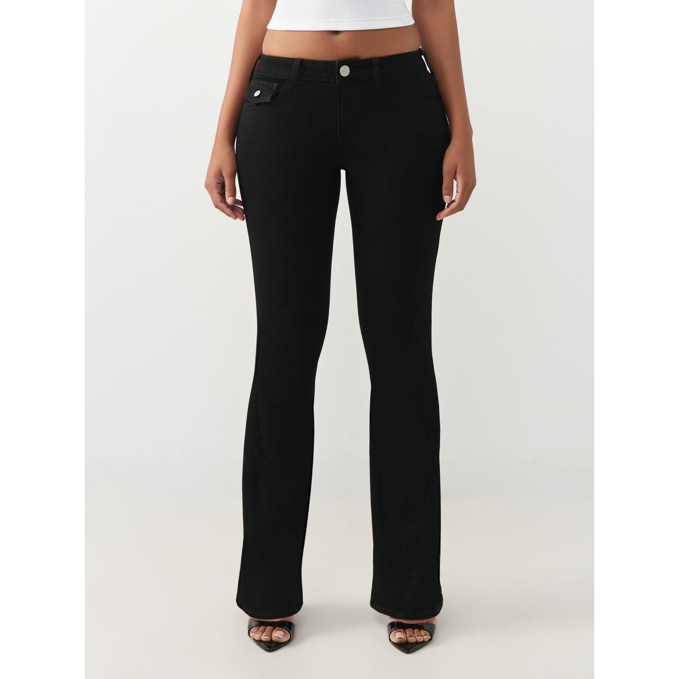 Black - True Religion - Women's Bootcut Jeans - 1