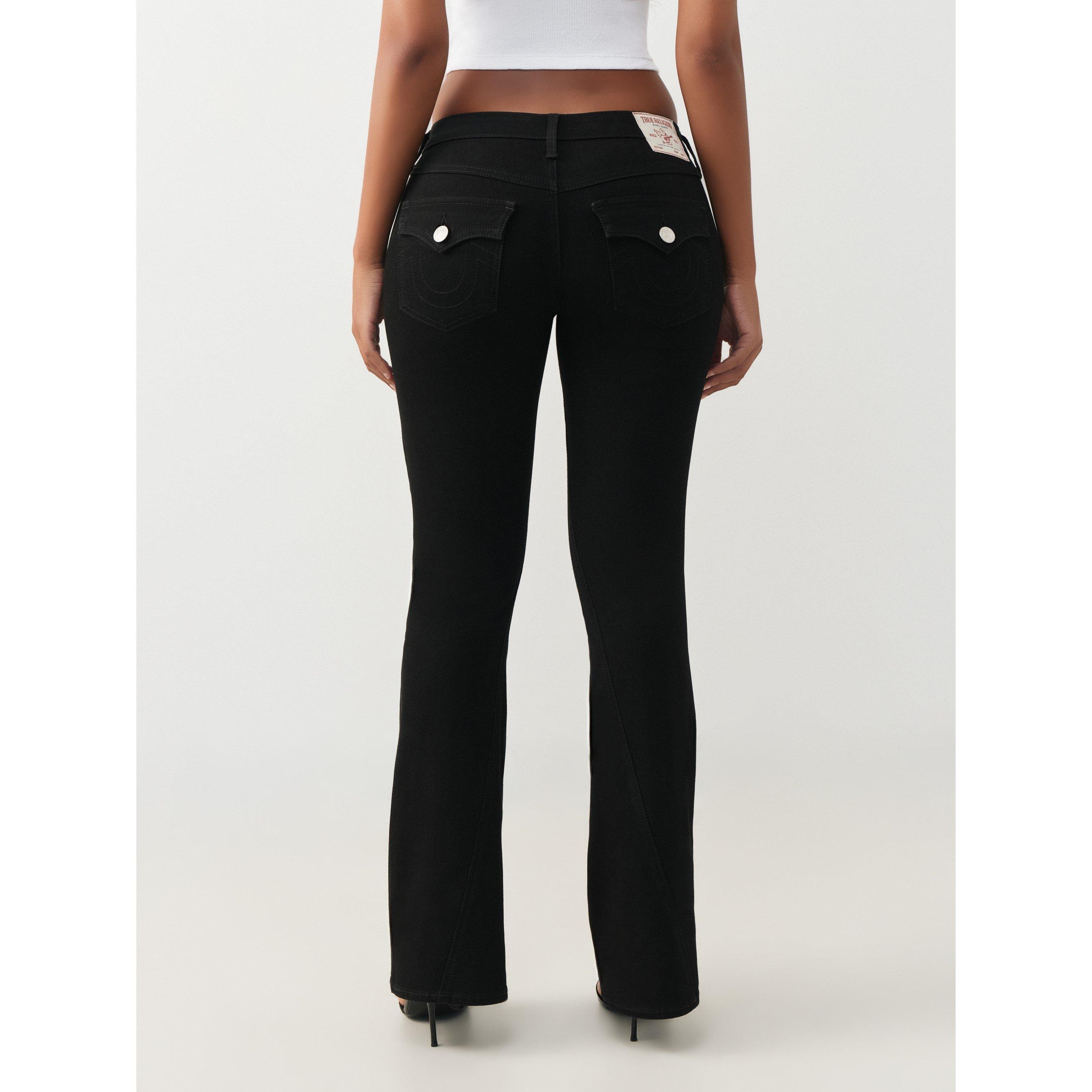 Black - True Religion - Women's Bootcut Jeans - 3