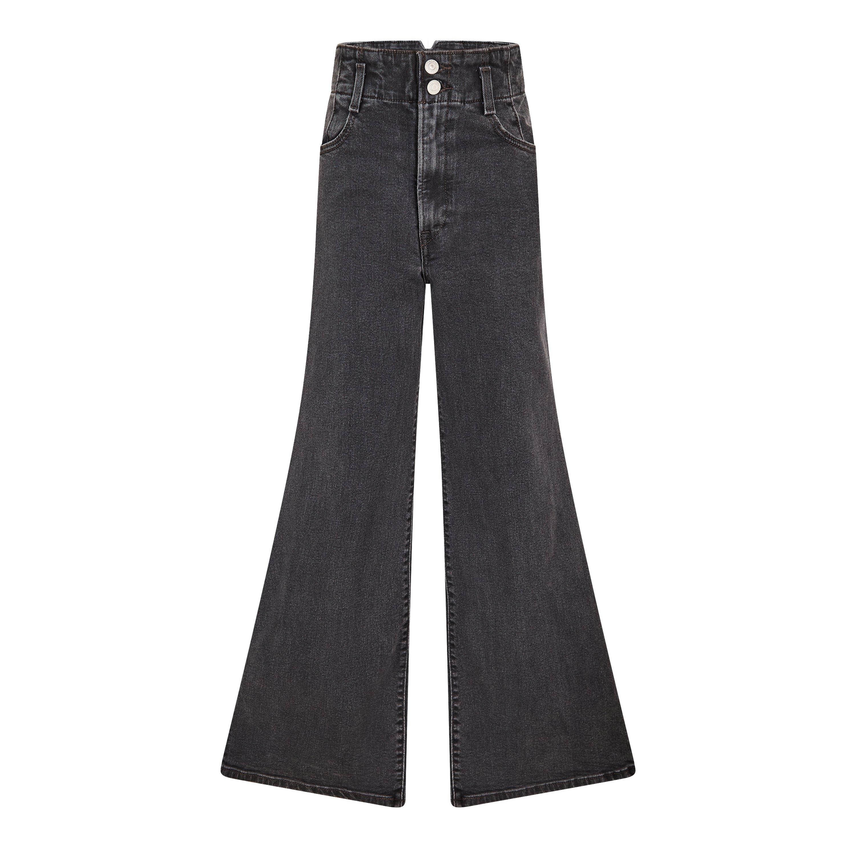 Levis Women's Ribcage Bells Tapered Jeans - First Or Last - 28 L30