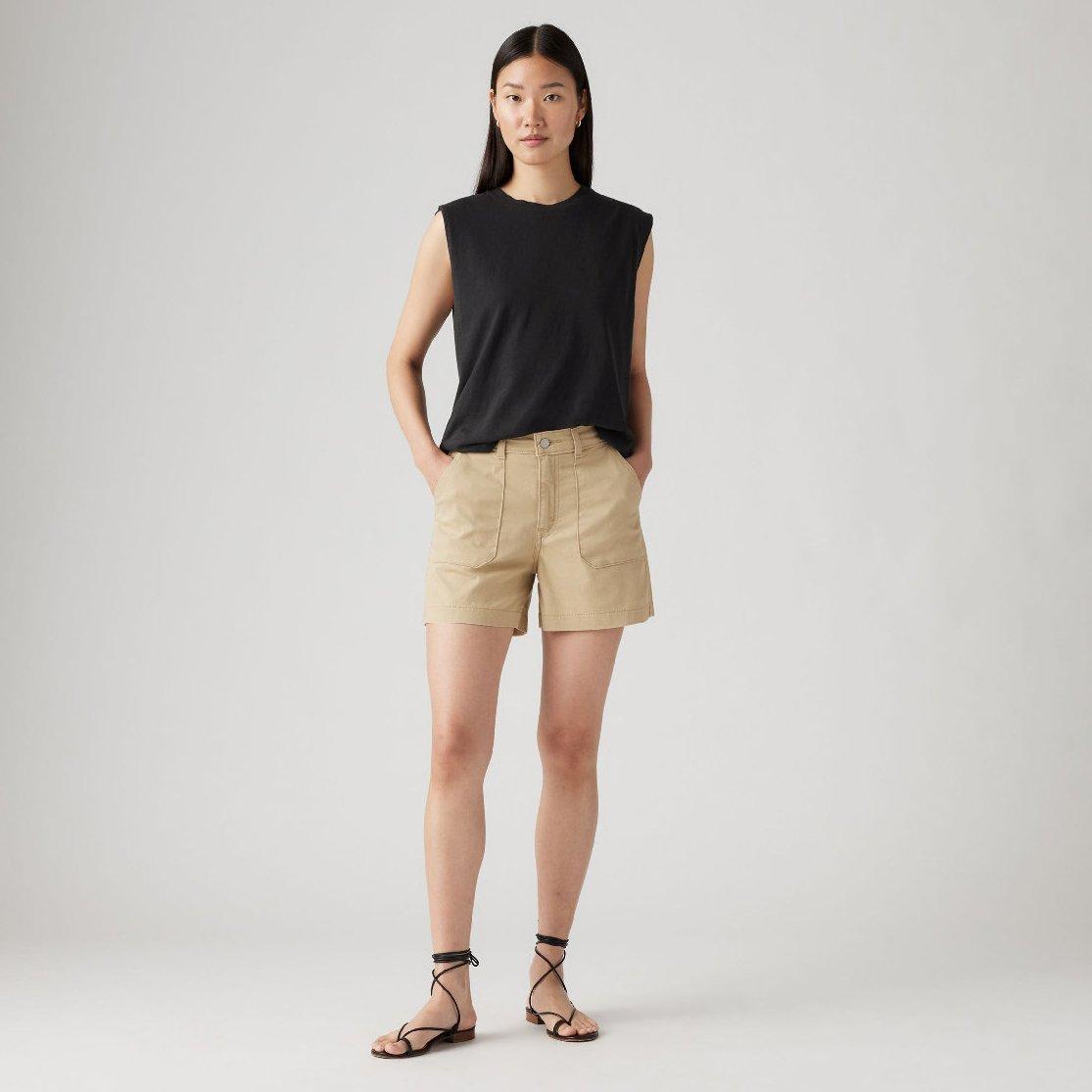 Safari - Levis - Women's Utility Denim Shorts - 2