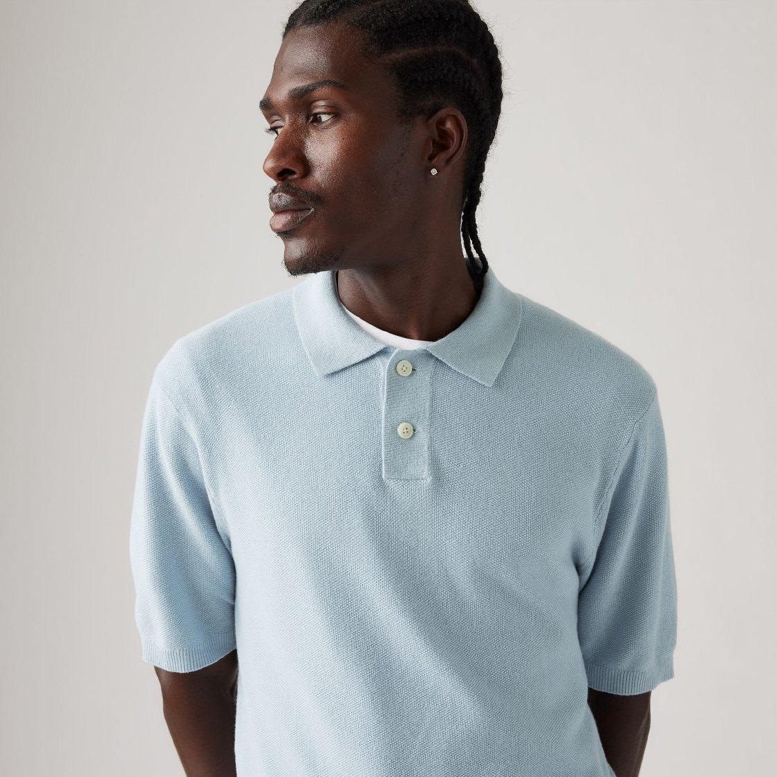 Niagara Mist - Levis - Levis Swtr Knit Polo Sn99 - 4