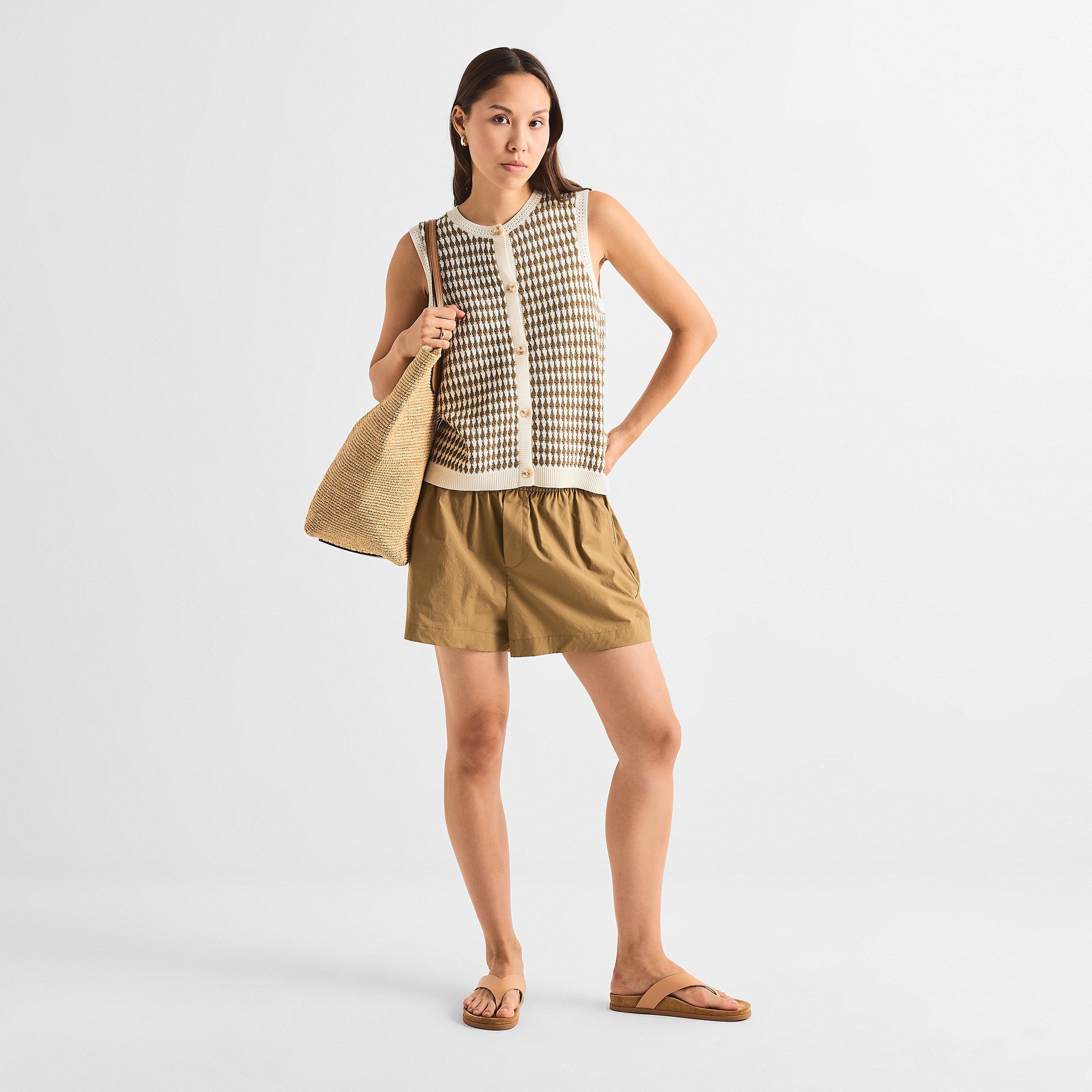 golden olive - Varley - Varley Morales Short Ld63 - 6