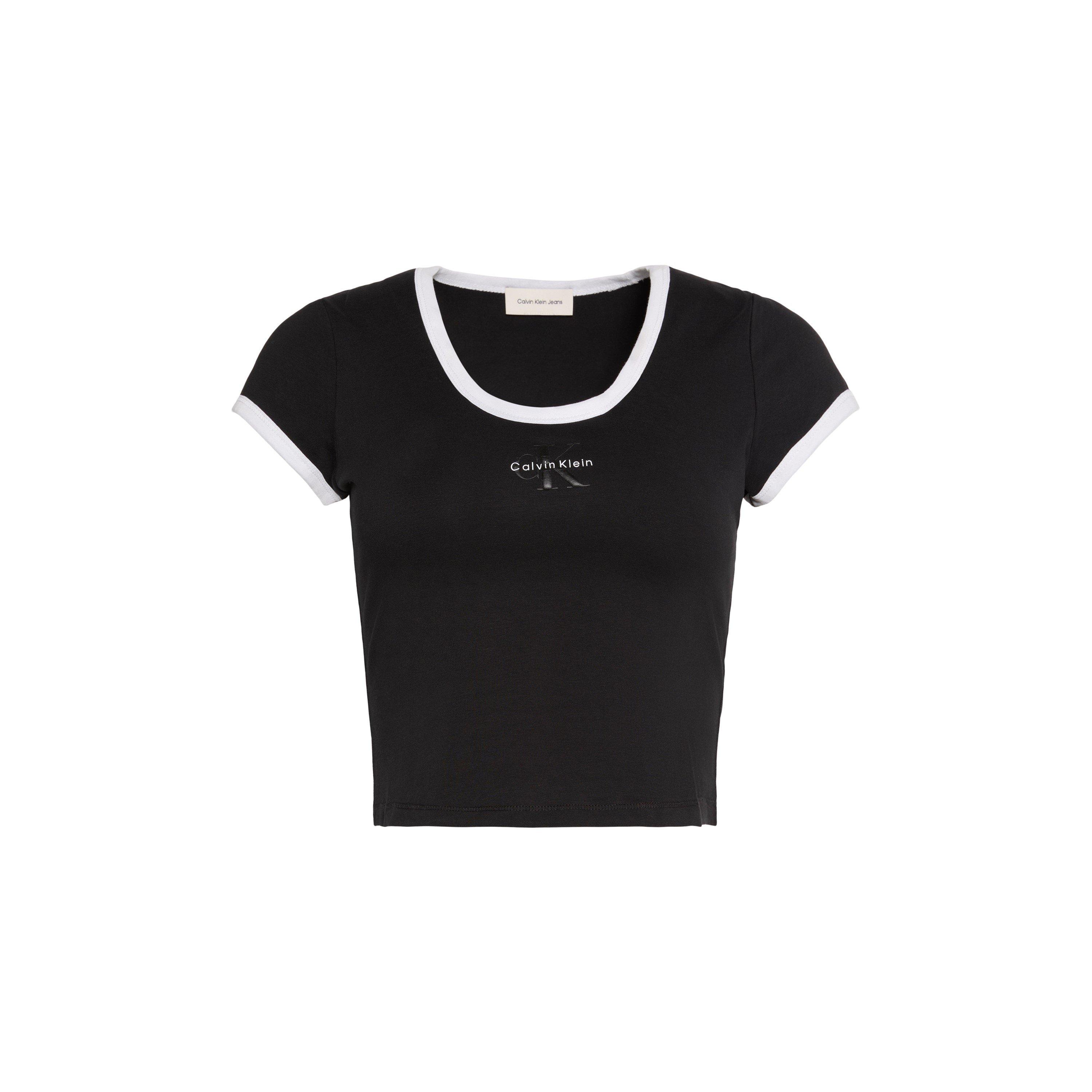 Black - Calvin Klein Jeans - Women's Baby Tee - 1