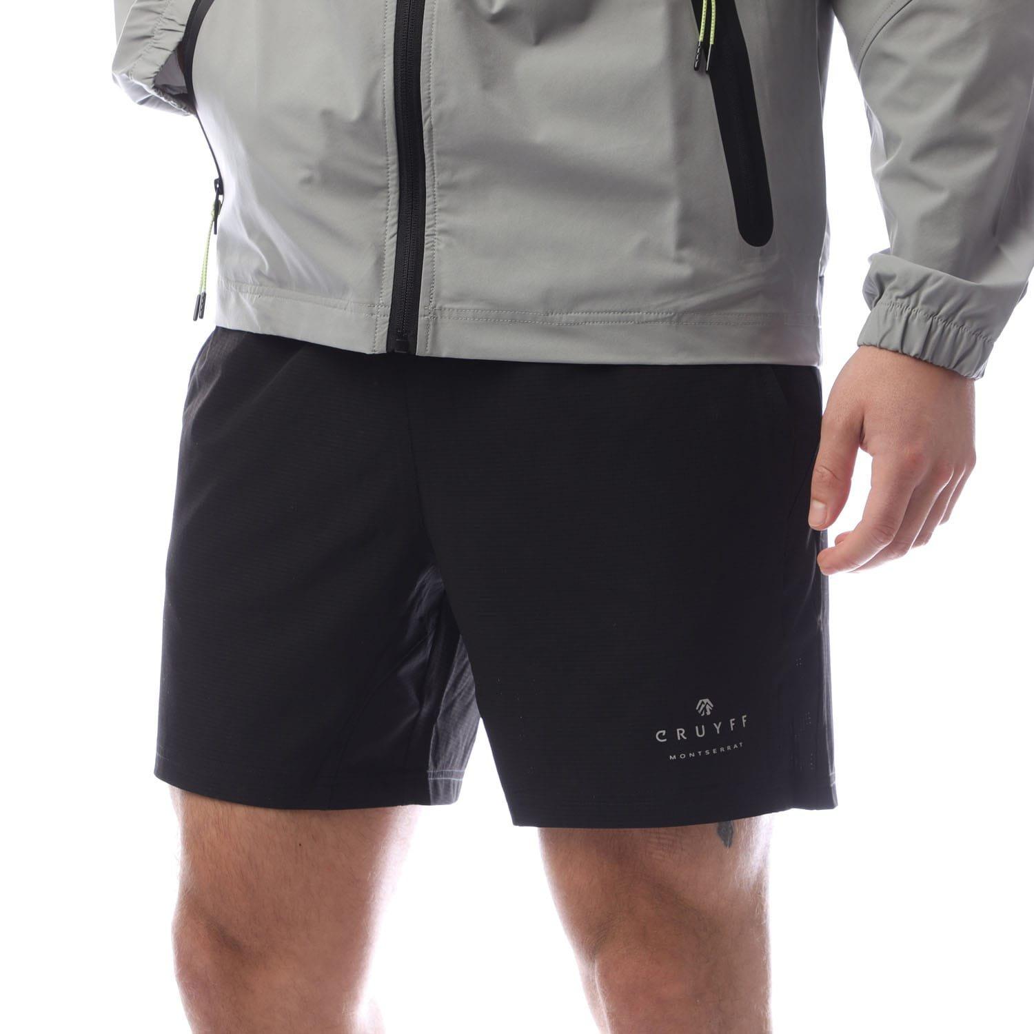 Black - Cruyff - Transverse Woven Shorts - 1
