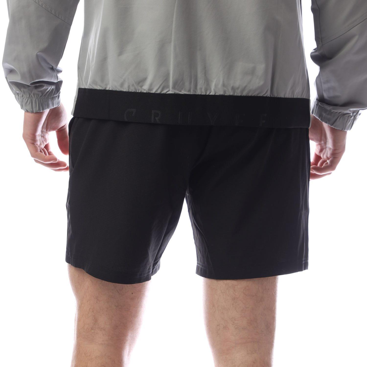 Black - Cruyff - Transverse Woven Shorts - 2
