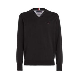 Tommy Hilfiger 1985 Collection Organic Cotton V-Neck Jumper