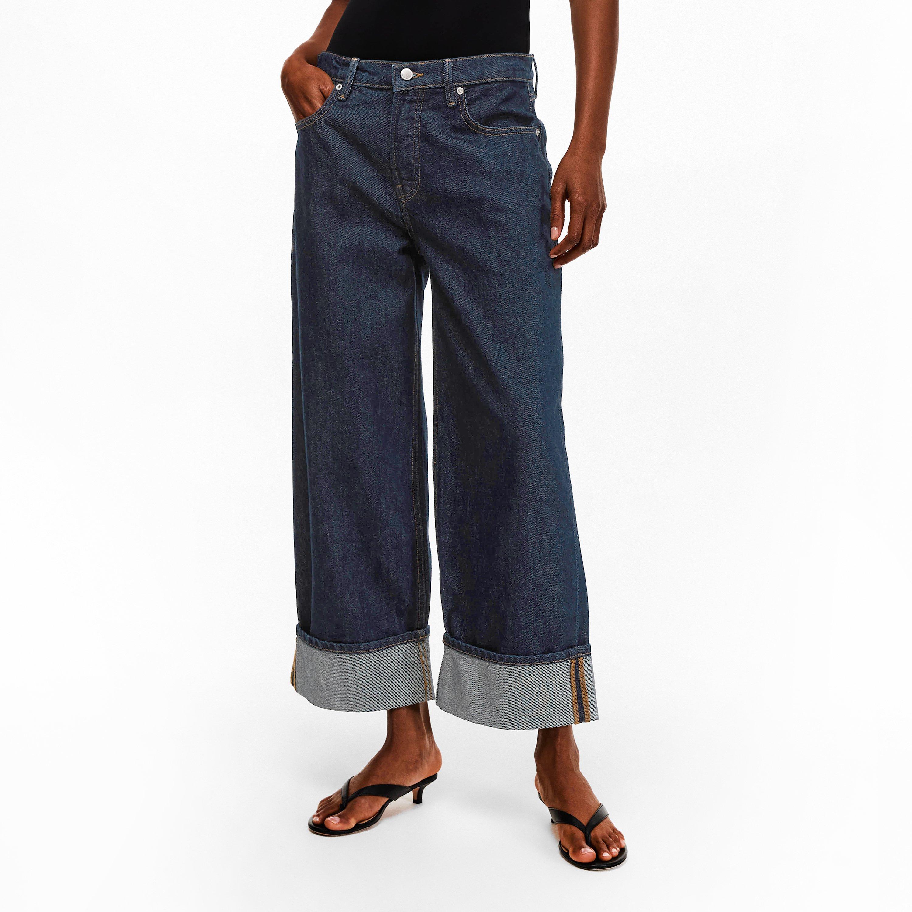 Indigo - Good American - Good Good Low Jeans Ld62 - 3