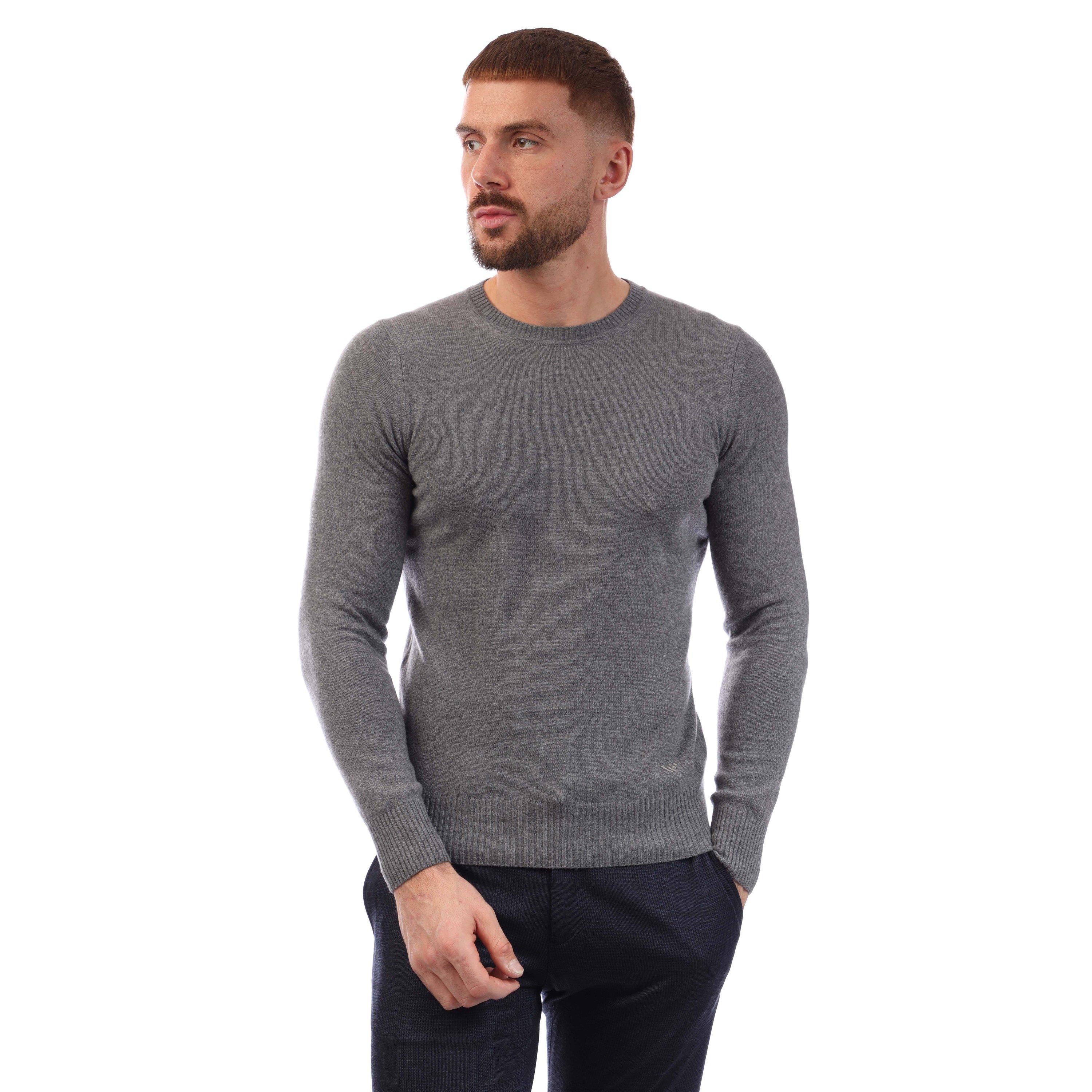 Grey - Emporio Armani - Crewneck Sweater - 1