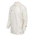 Blanc - Slazenger - Slazenger Long Sleeve Cricket Shirt Adults - 3