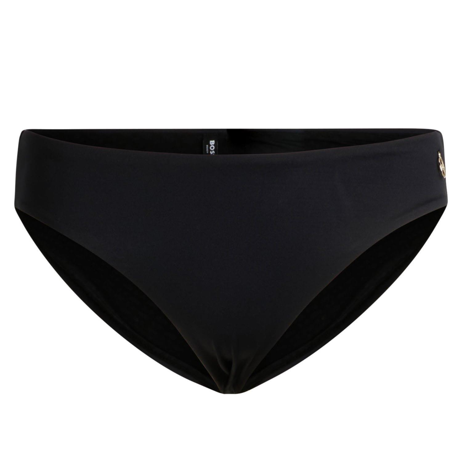 Black - Boss - Bella Logo Charm Bikini Bottoms - 4
