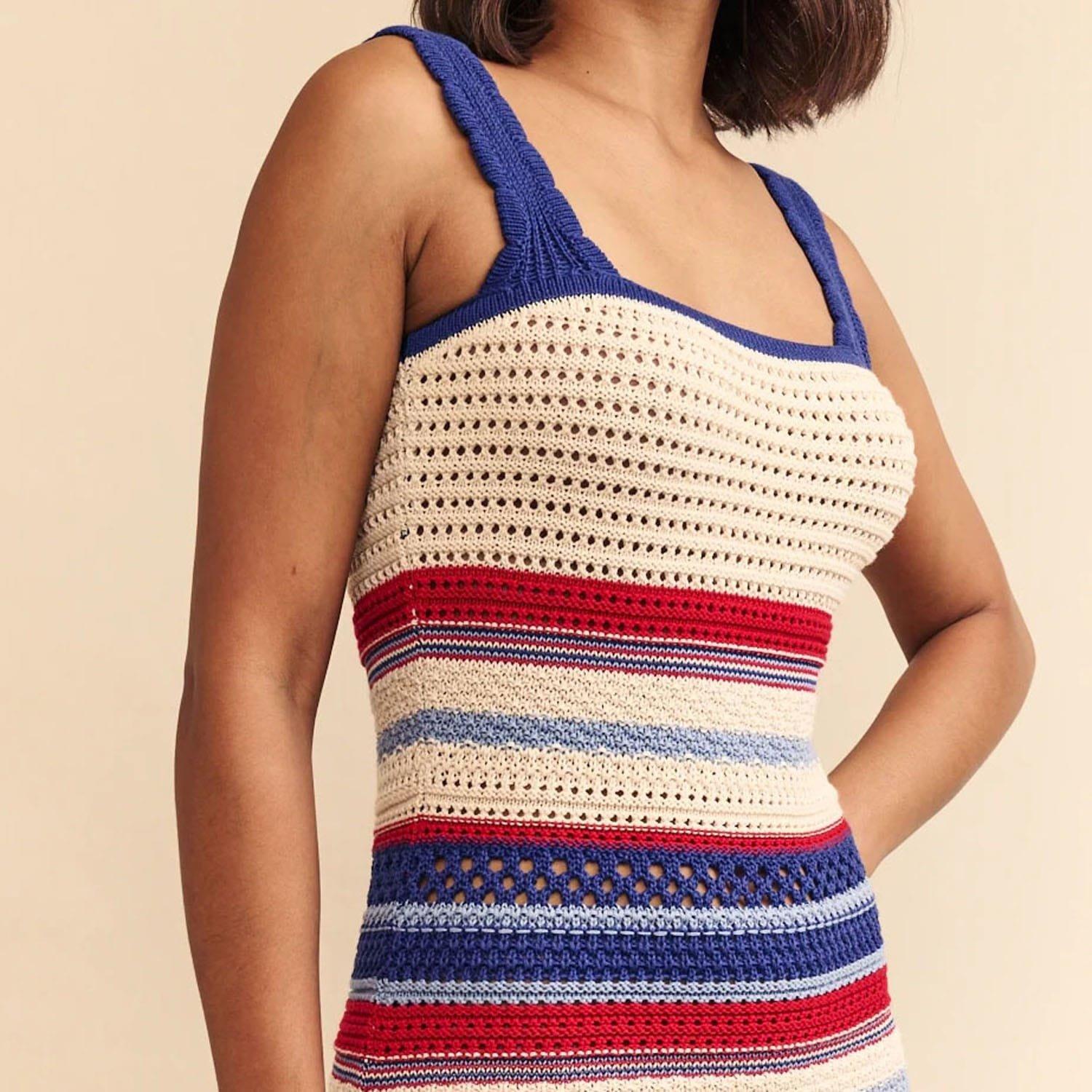 Multi Colour - Nobodys Child - Fearne Cotton Stripe Midi Dress - 3