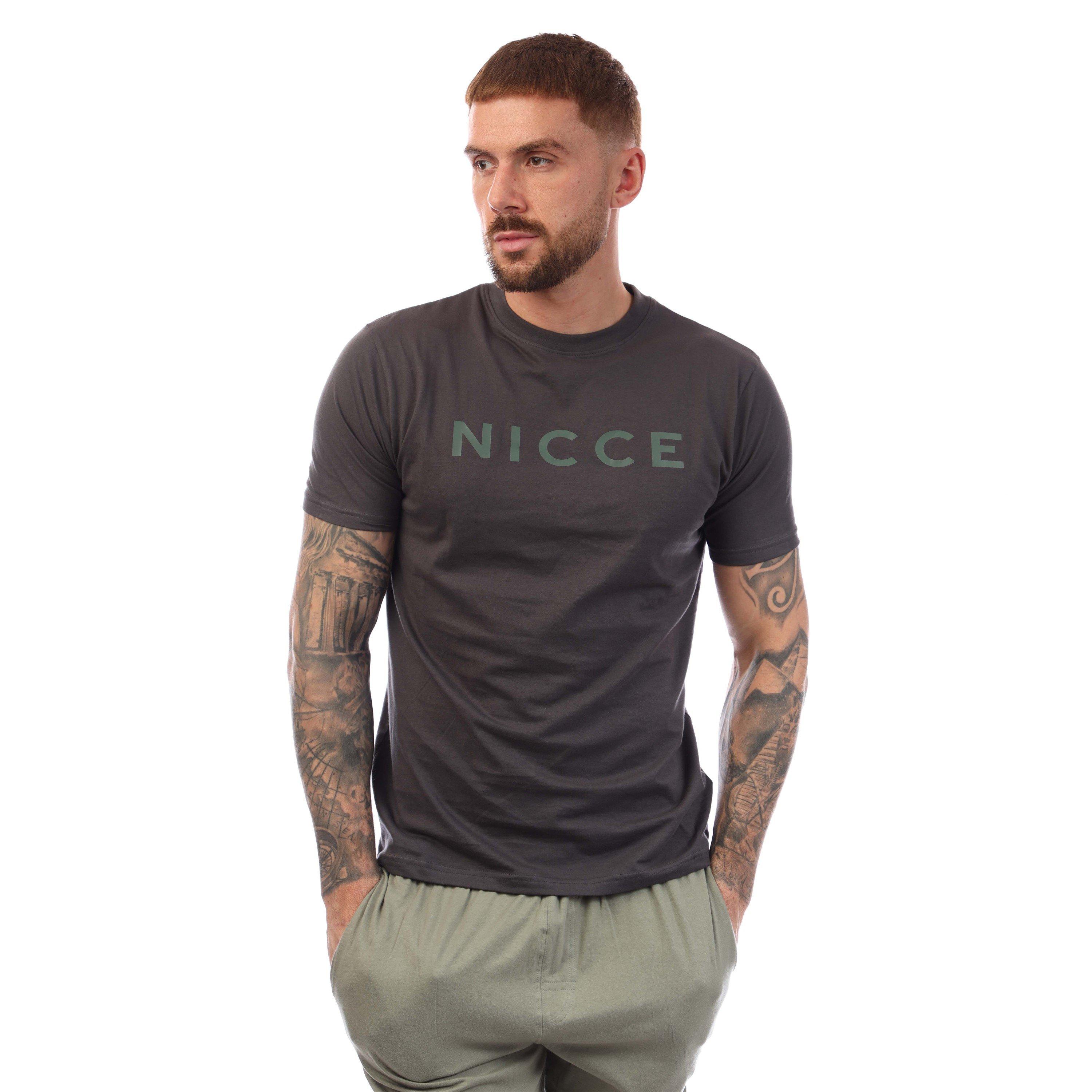 Khaki - Nicce - Aderyn T-Shirt & Pant Set - 1