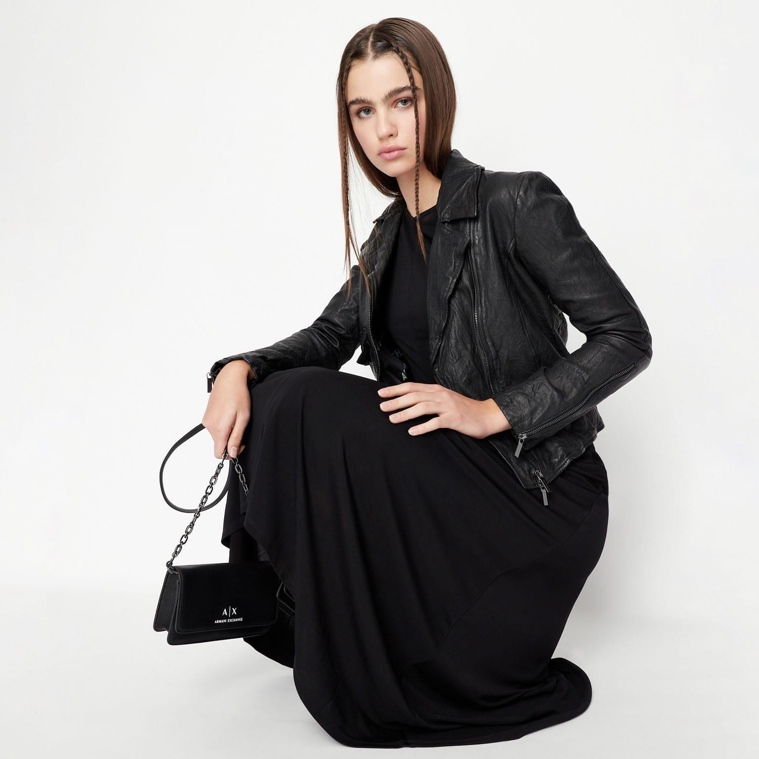 Black - Armani Exchange - Dress - 3