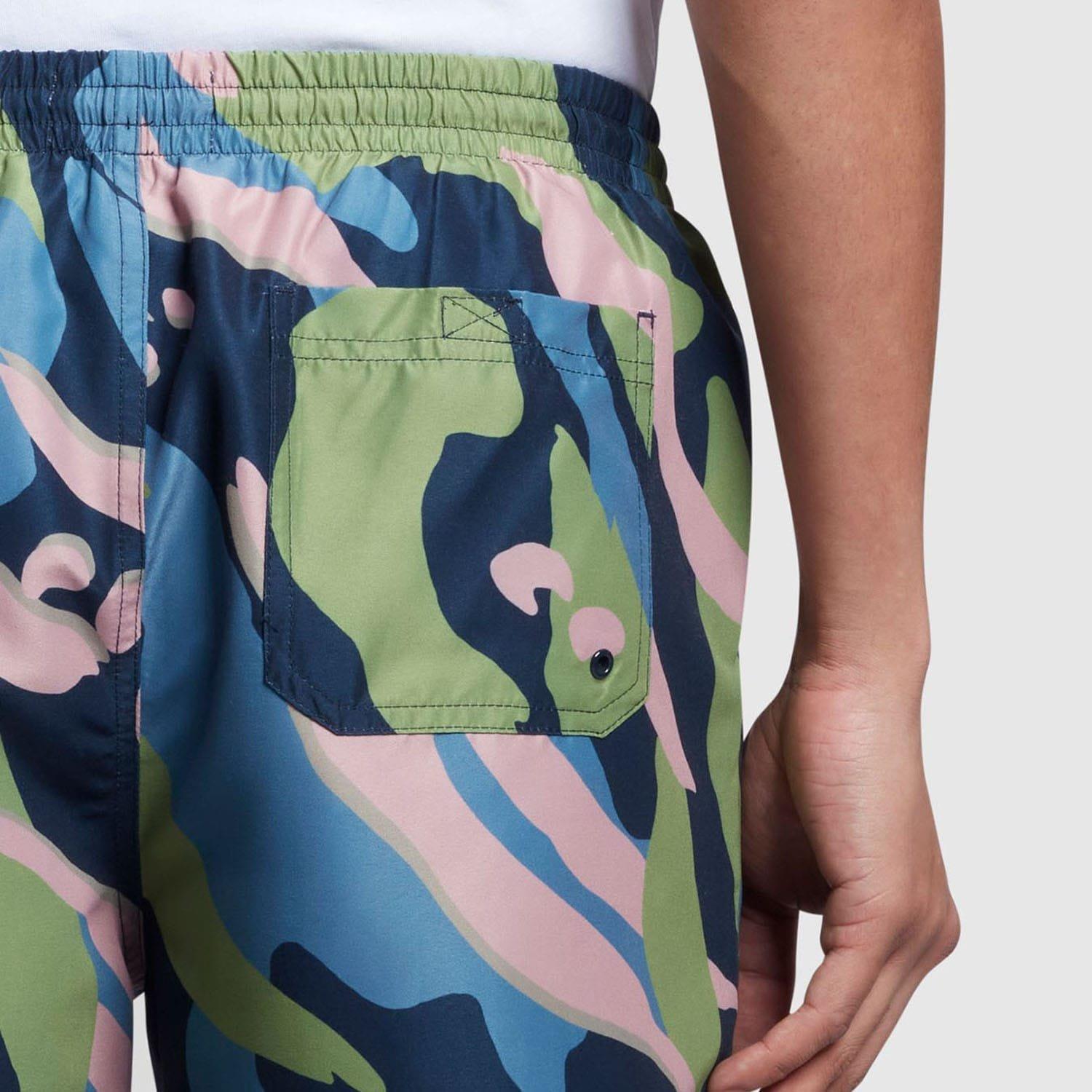 Navy - Farah - Colbert Swim Shorts - 3