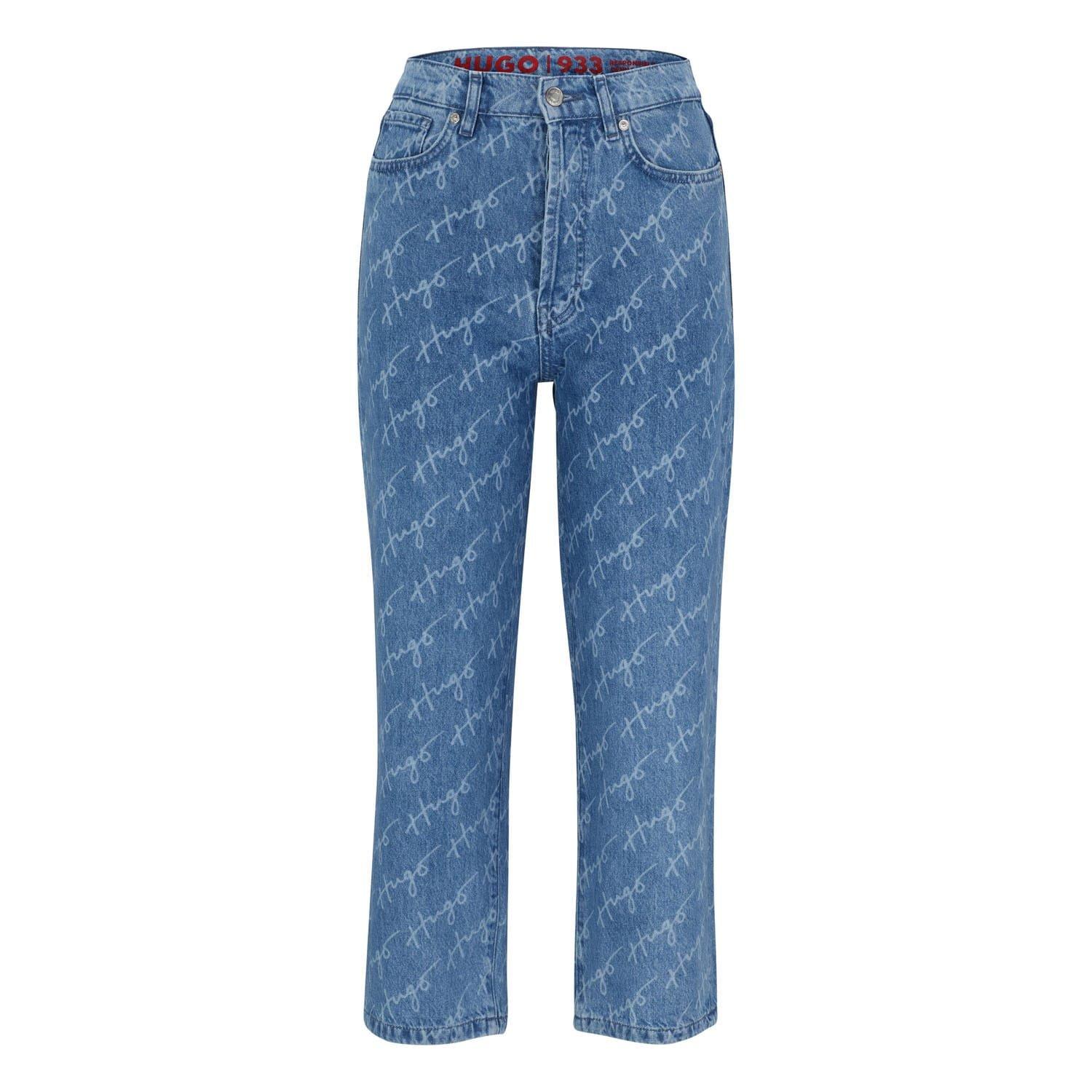 Blue - Hugo - 933 Regular-Fit Jeans