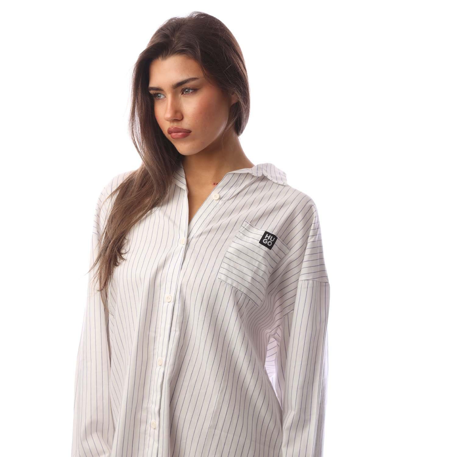 White - Hugo - Maia Pyjama Top - 4