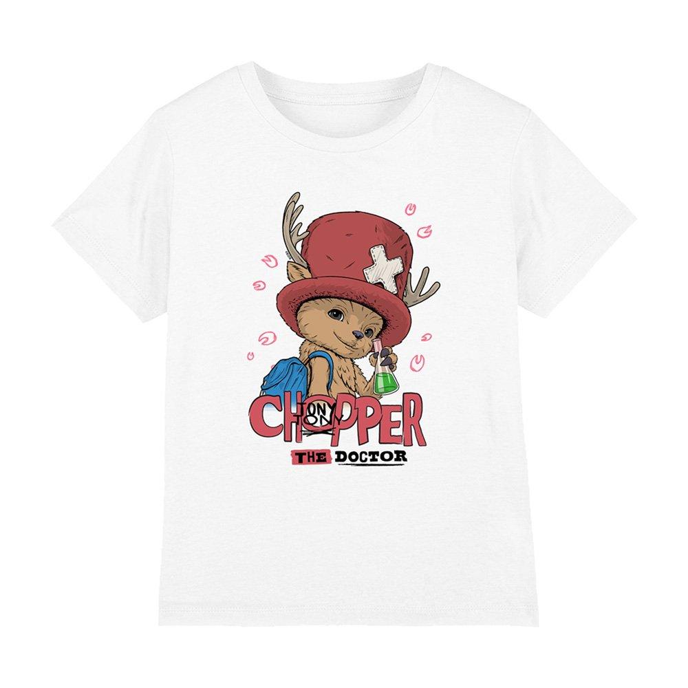 White - One Piece - One Piece Chopper The Doctor Kids T-Shirt White - 1