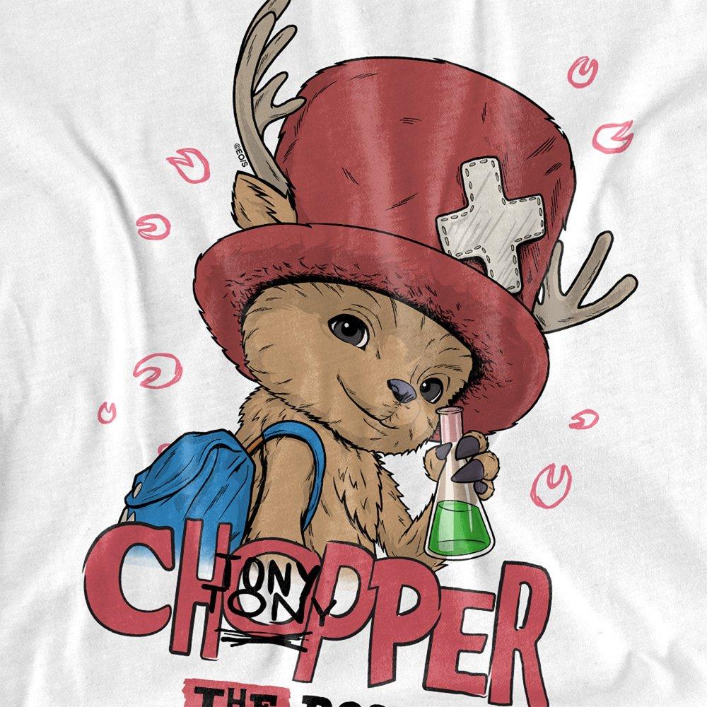 White - One Piece - One Piece Chopper The Doctor Kids T-Shirt White - 2