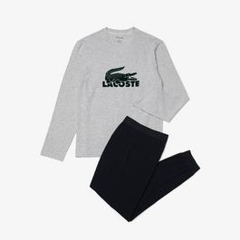 Lacoste Long Sleeve Pyjama Set