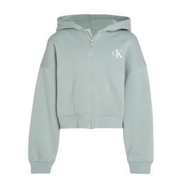 Calvin Klein Logo Zipped Fleece