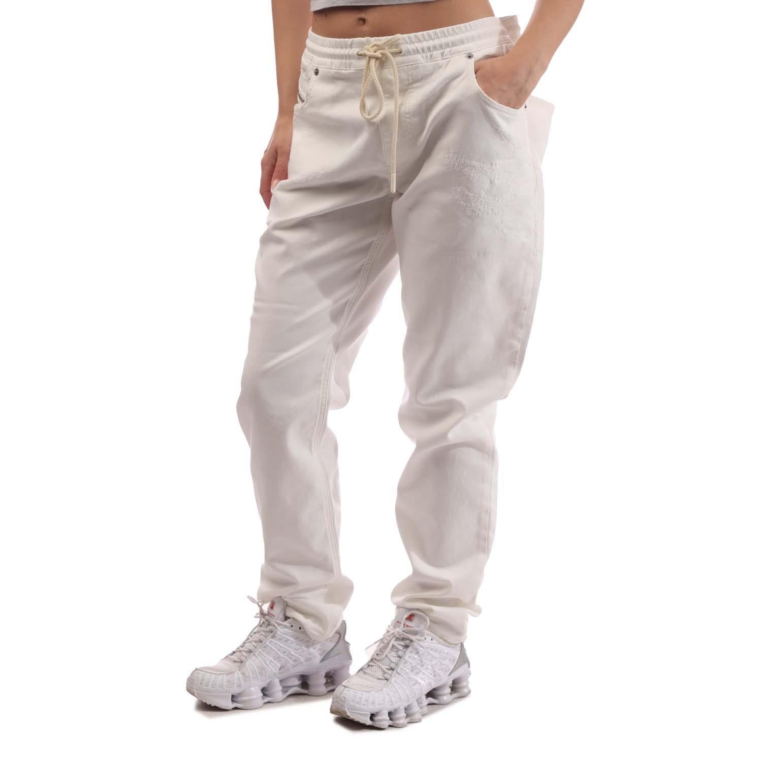 White - Diesel - 2031 D-Krailey Sweat Jeans - 2