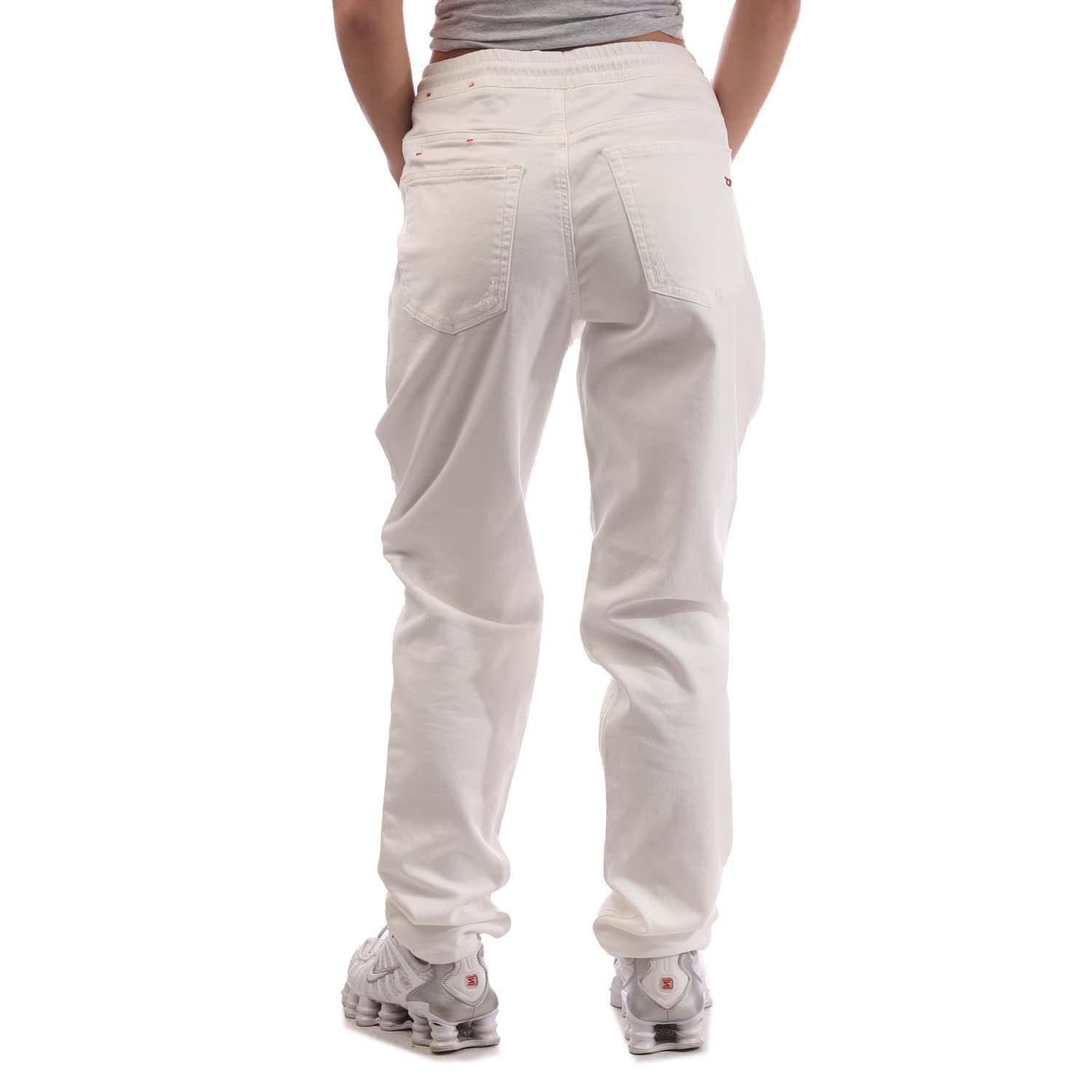 White - Diesel - 2031 D-Krailey Sweat Jeans - 3